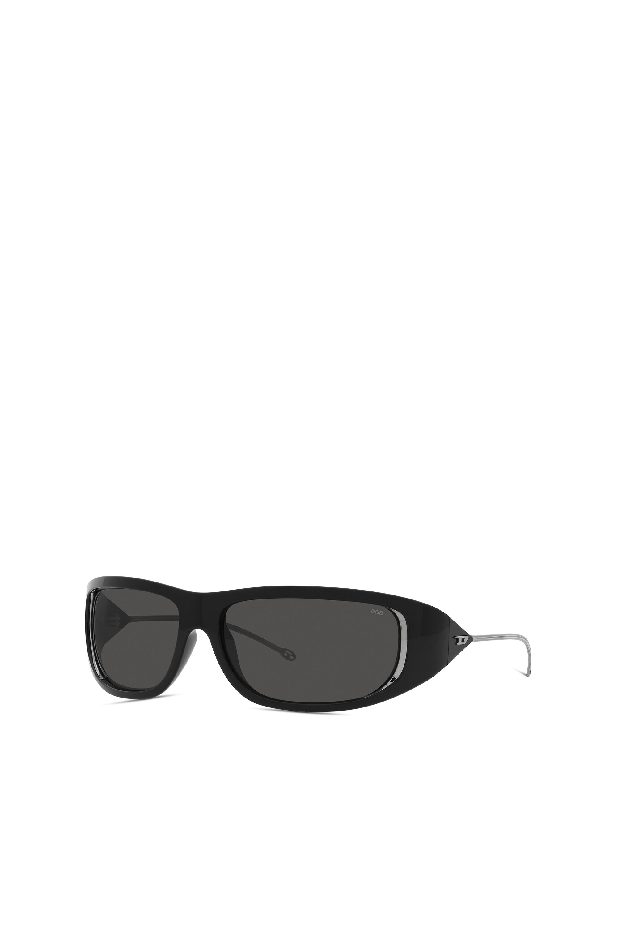 Women's Wraparound style sunglasses | Black | Diesel {{Country}}