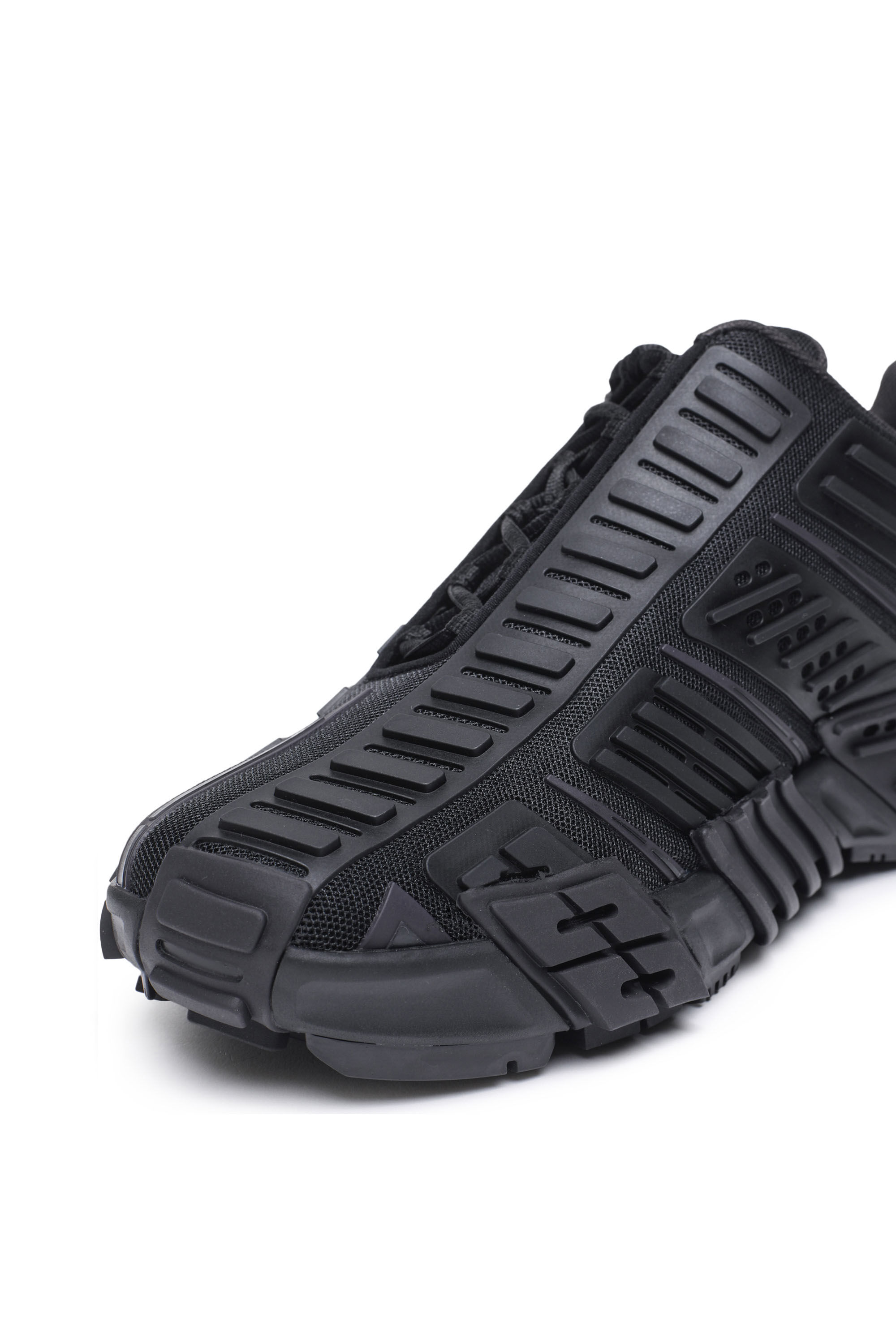 Diesel - S-PROTOTYPE LOW, Man's S-Prototype Low - Sneakers in mesh and rubber in Black - 6