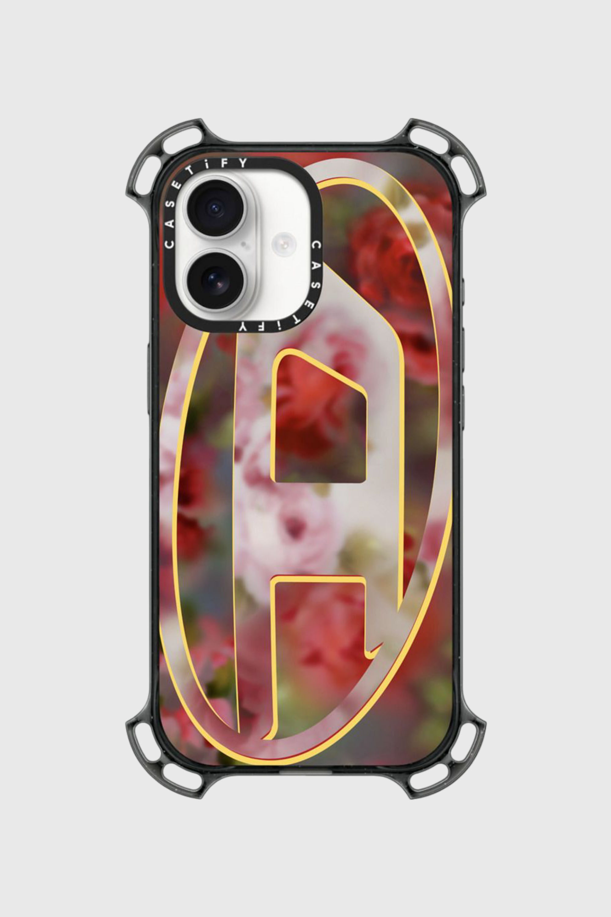 Diesel - 60589 MOULDED CASE, Unisex's Oval D bounce case for iPhone 17 in Red - 1