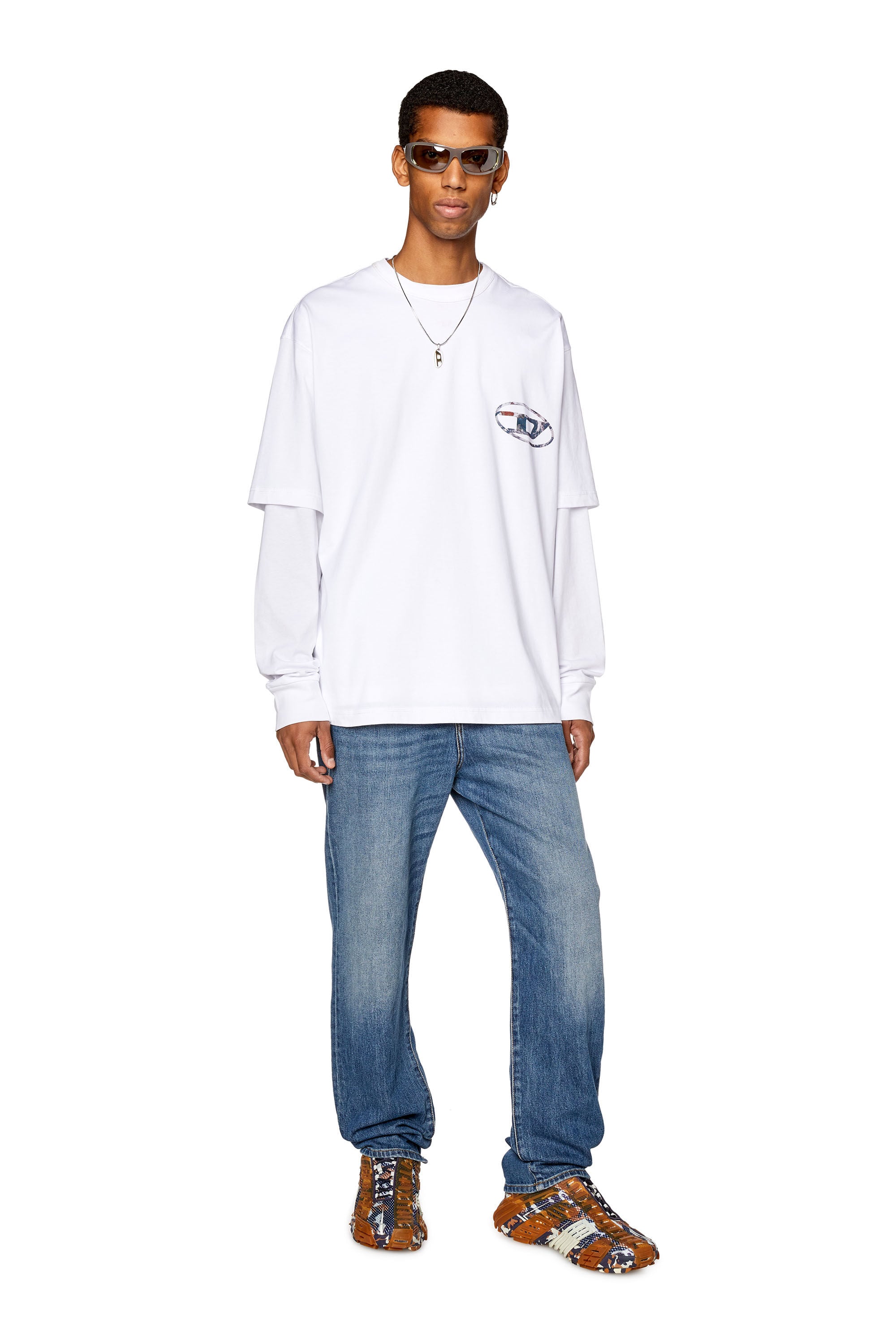 Men's Straight Jeans | Mid 2020 D-VikerMedium blue | Diesel US