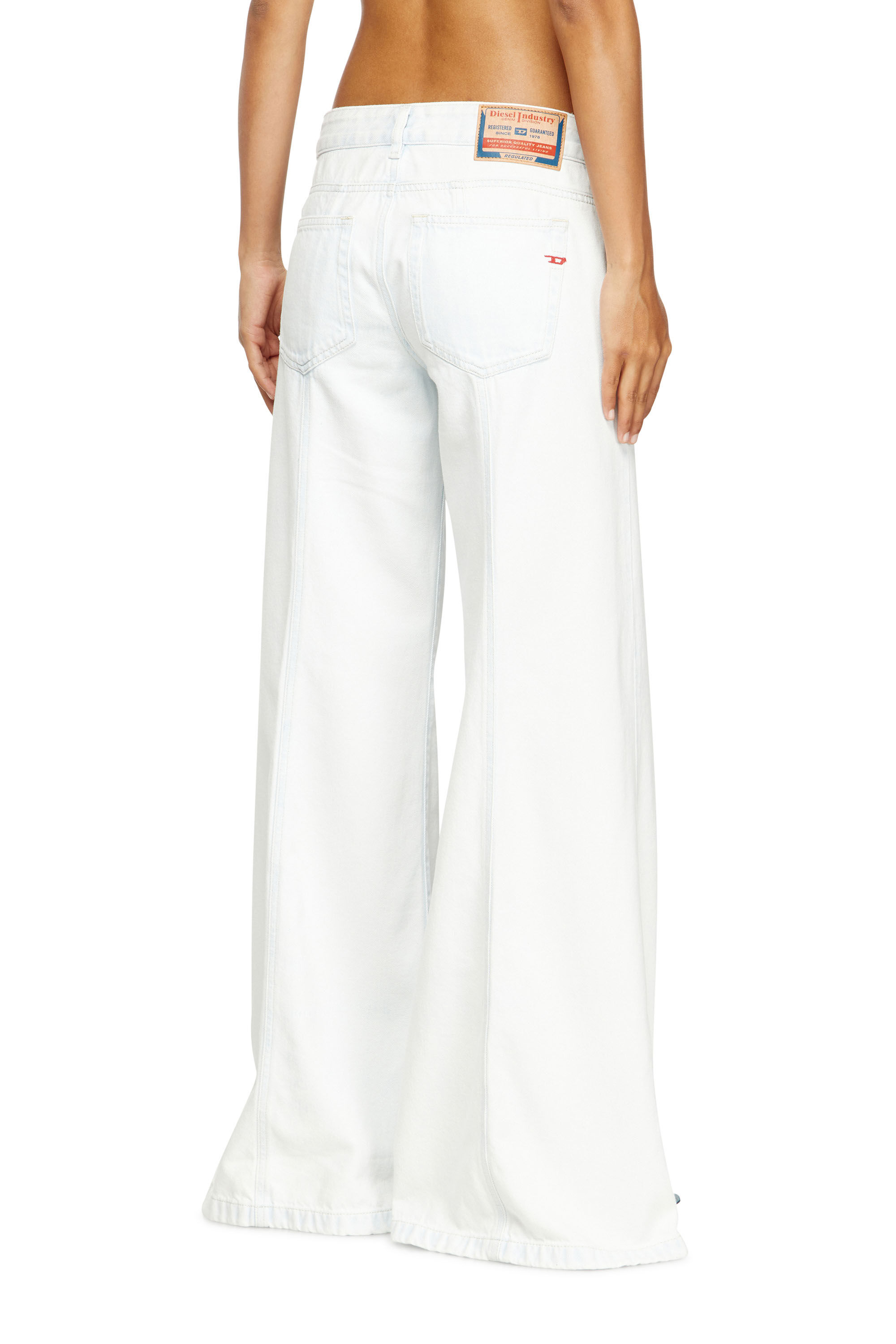 Women's Flare Jeans | White | Diesel D-Akii