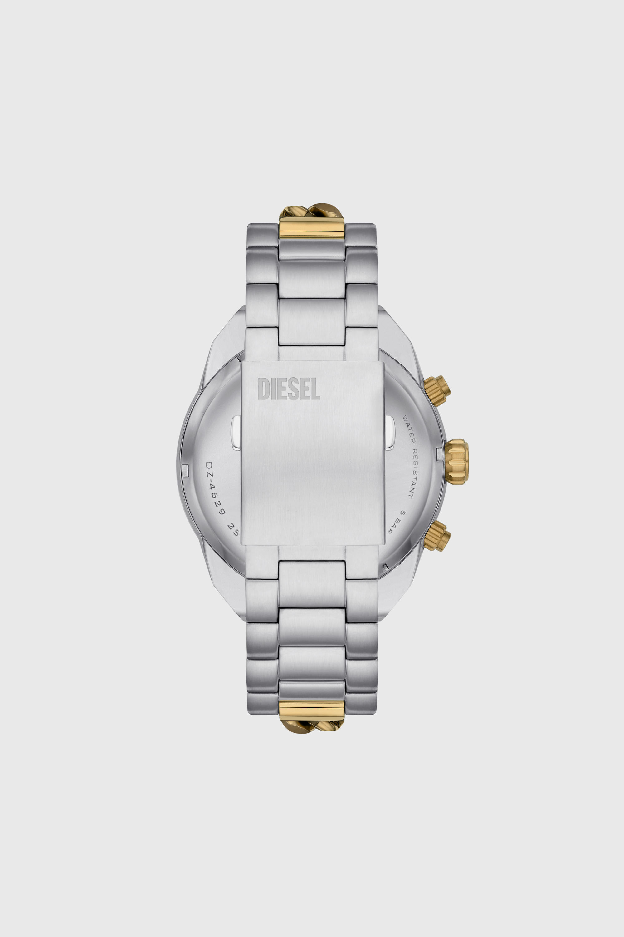 Men's Spiked Stainless Steel Watch | Silver | Diesel US