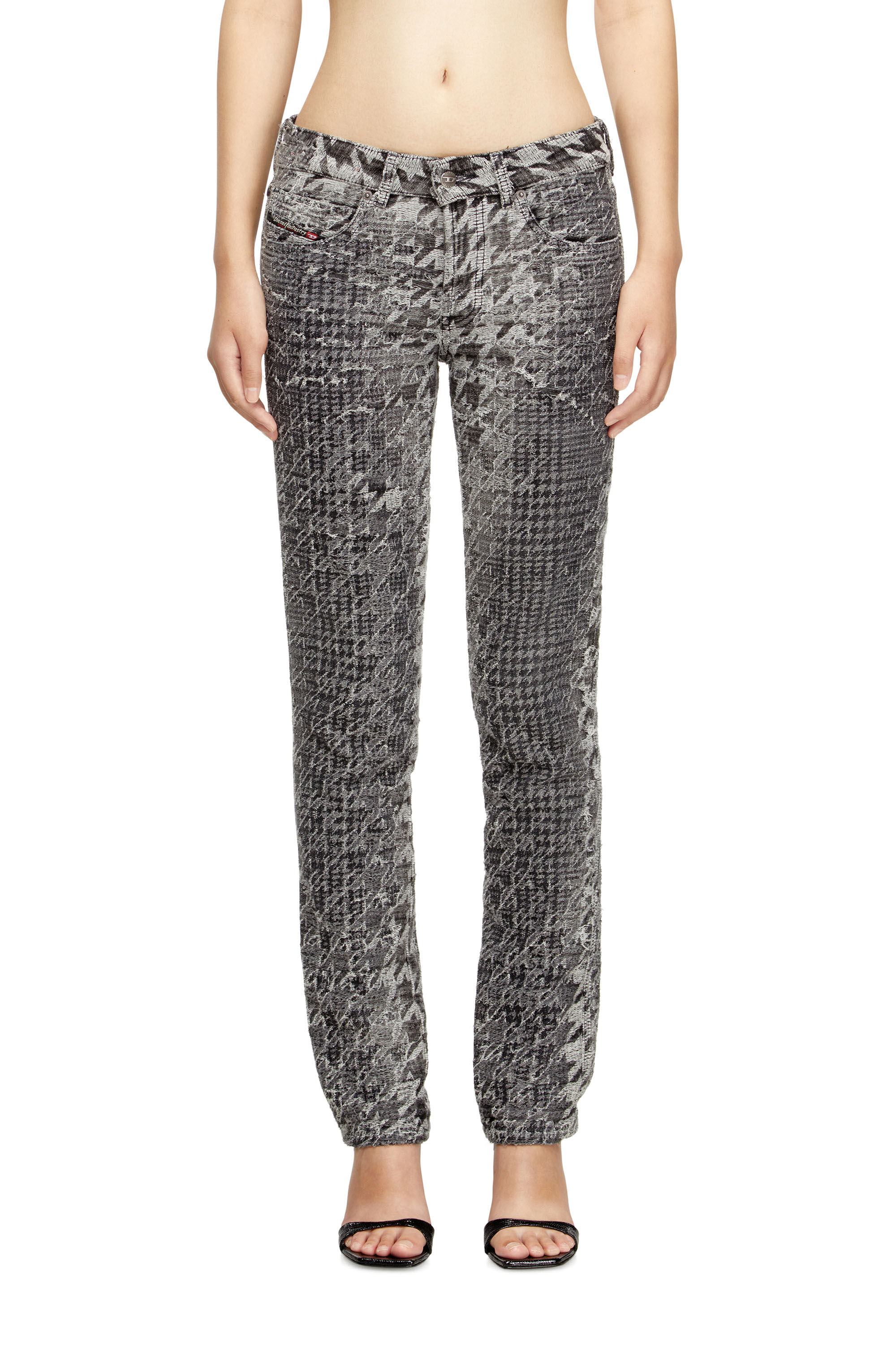 Diesel - Female's Slim Jeans 1992 D-Jiann 0CEBN, Black/Dark Grey - 3