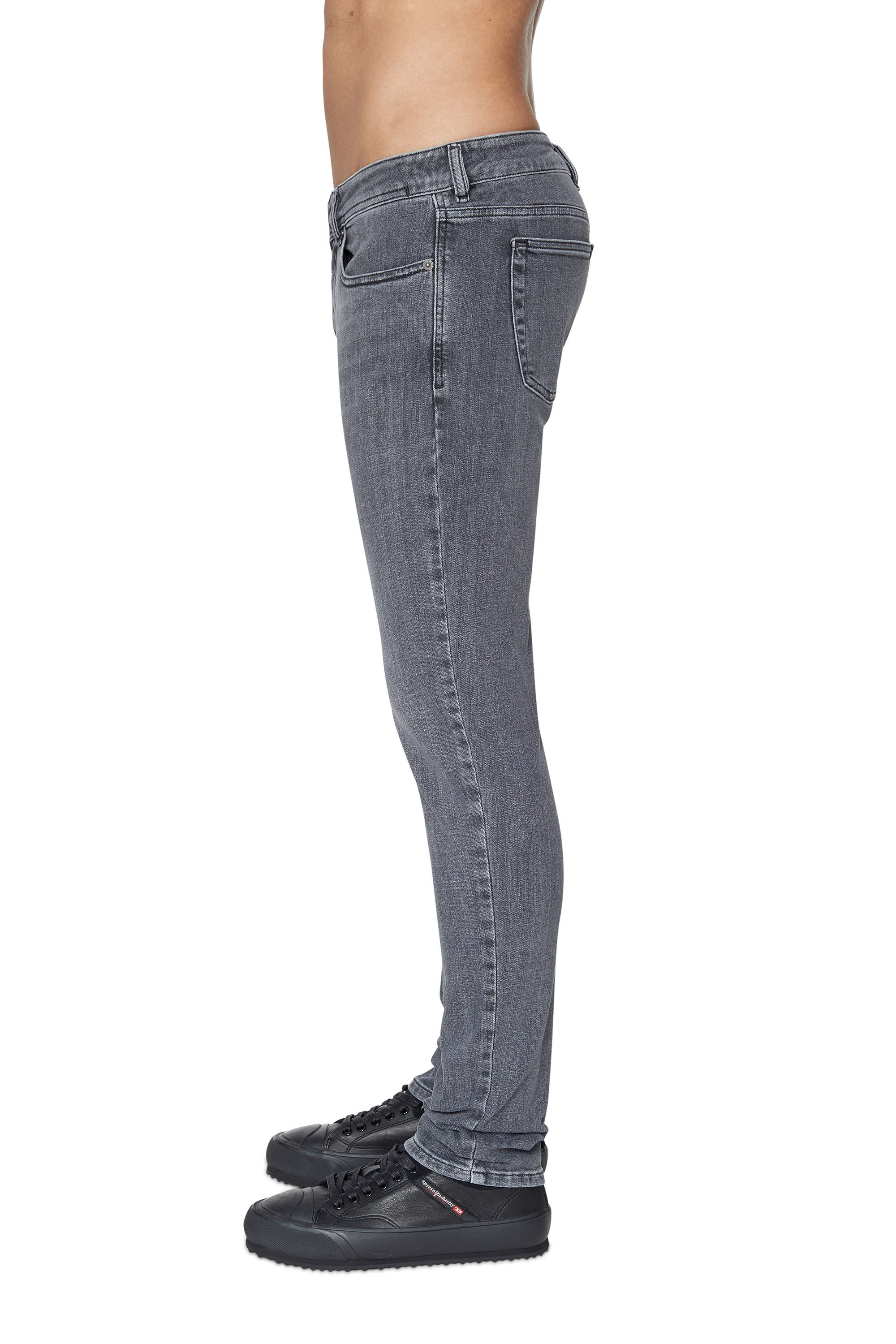 Diesel - Male's Skinny Jeans 1979 Sleenker 09B97, Black/Dark Grey - 5