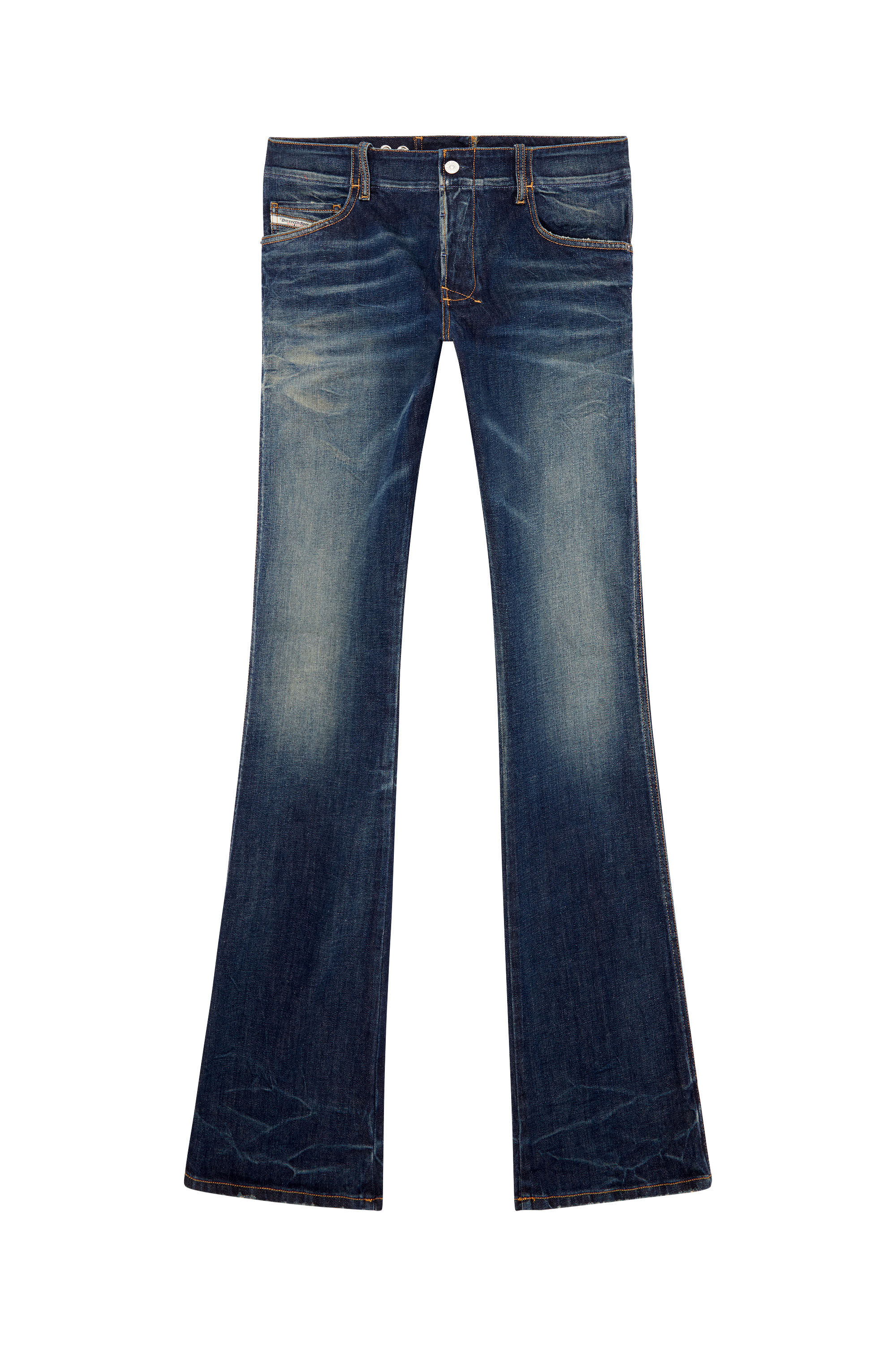 Diesel - Bootcut Jeans D-Backler 09H79 Homme, Bleu Foncé - Image 2
