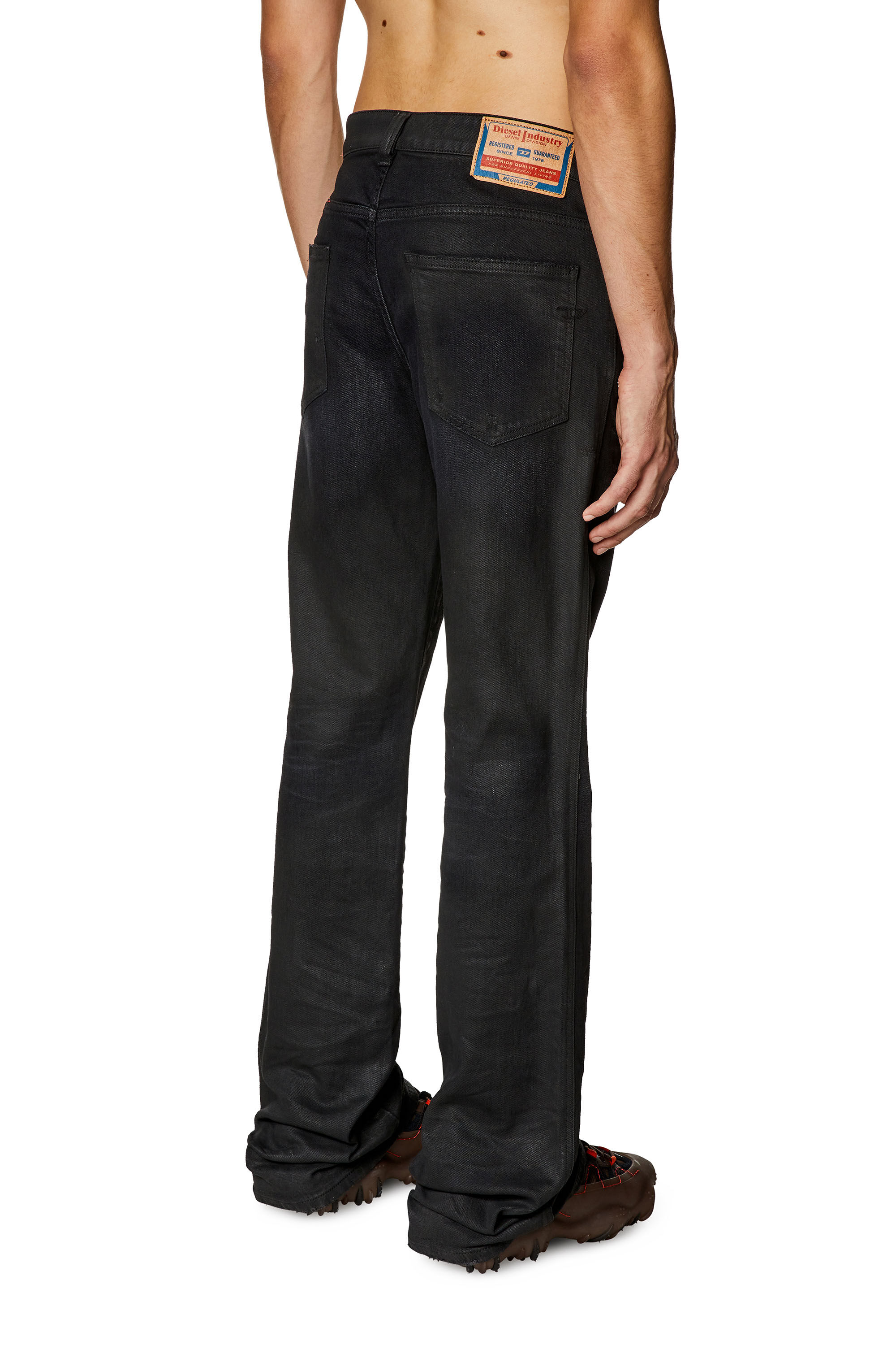 Diesel - Male's Bootcut Jeans 1998 D-Buck 09I19, Black/Dark Grey - 4