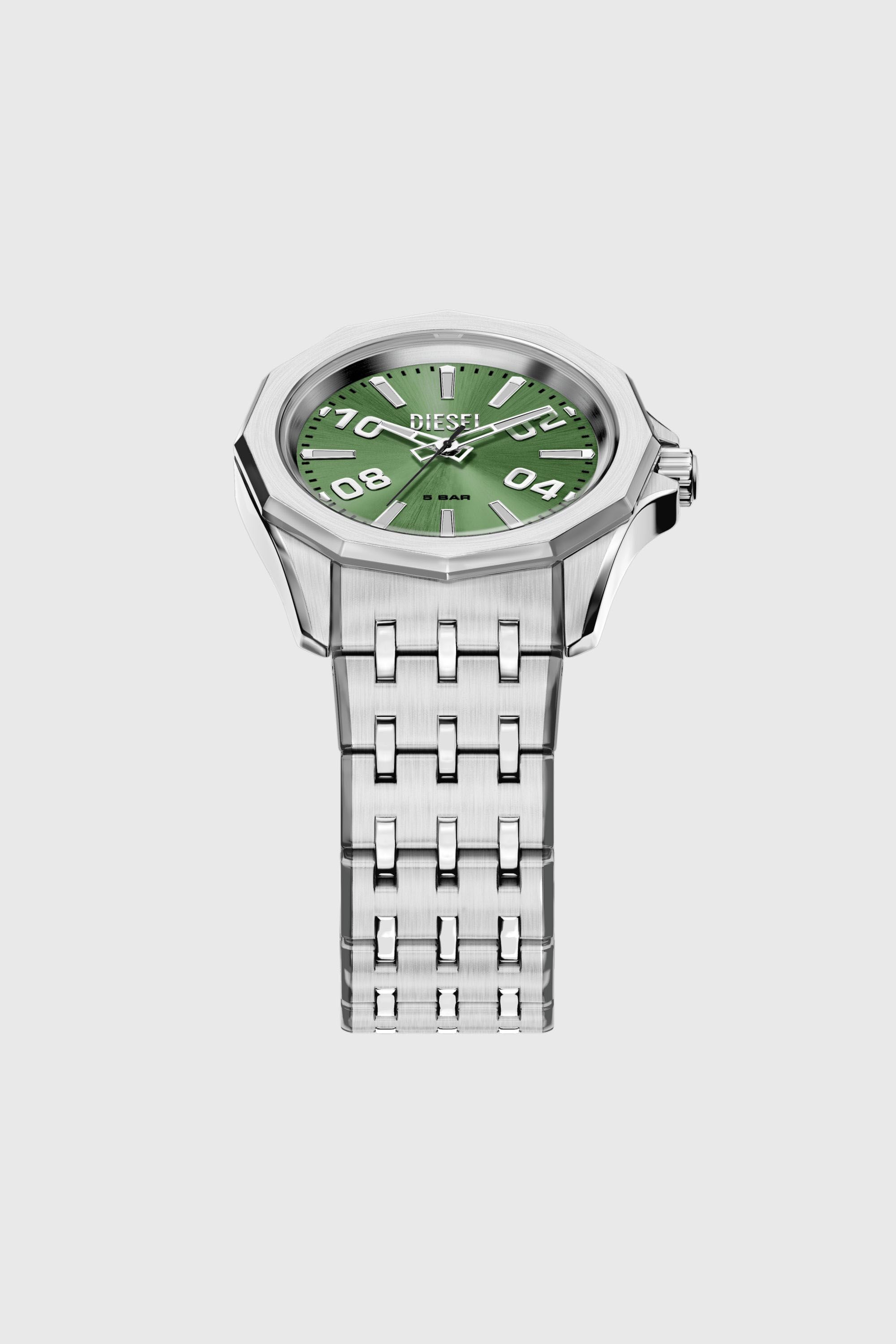 Diesel - DZ2237 WATCH, Man's Stinger stainless steel watch in Silver - 4