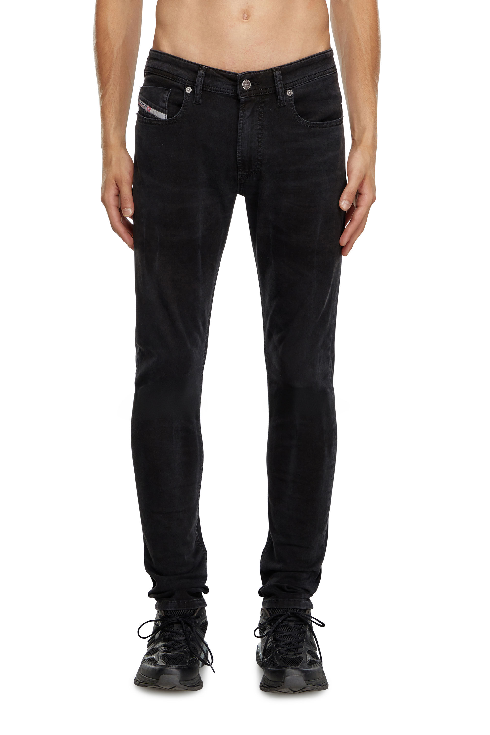 Diesel - Skinny Jeans 1979 Sleenker 0ENAK Hombre, Negro - 3