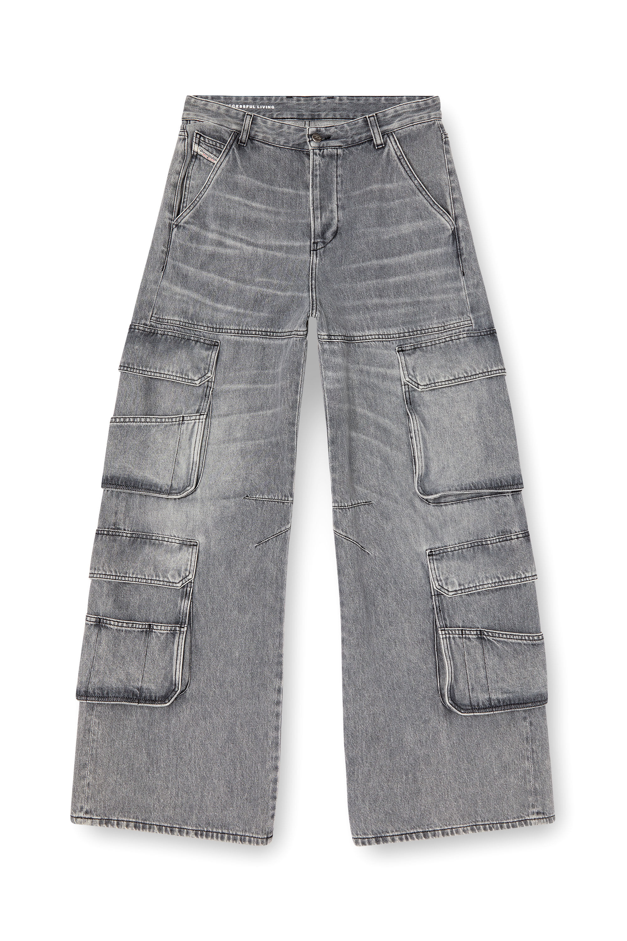 パンツ Relaxed Jeans 1996 D-Sire 24/30 Women's Relaxed Jeans | Light Grey | Diesel 1996 D-Sire