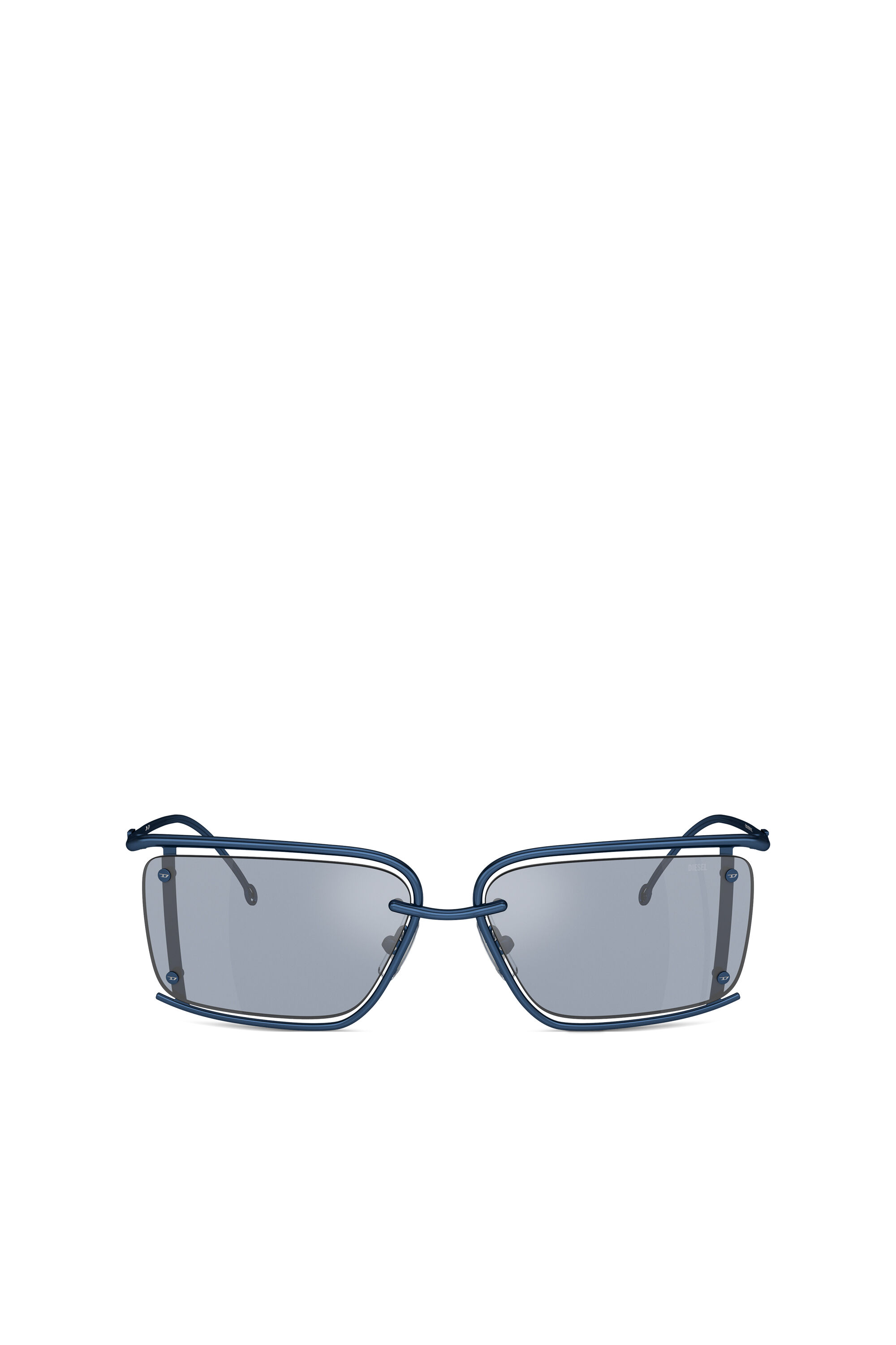 Diesel - 0DL1002, Unisex's Rectangle sunglasses in Blue - 1