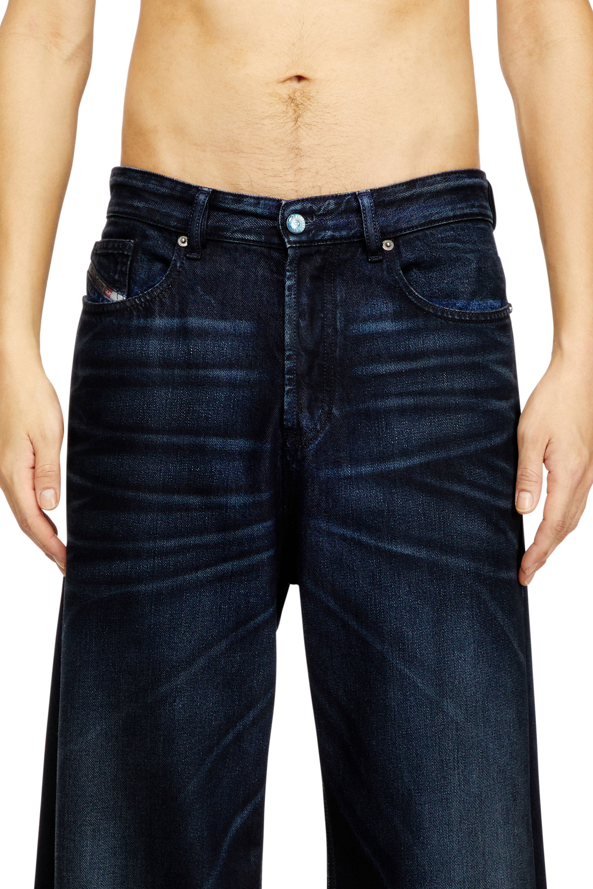 Men's Relaxed Jeans | Dark Blue | Diesel D-Rise