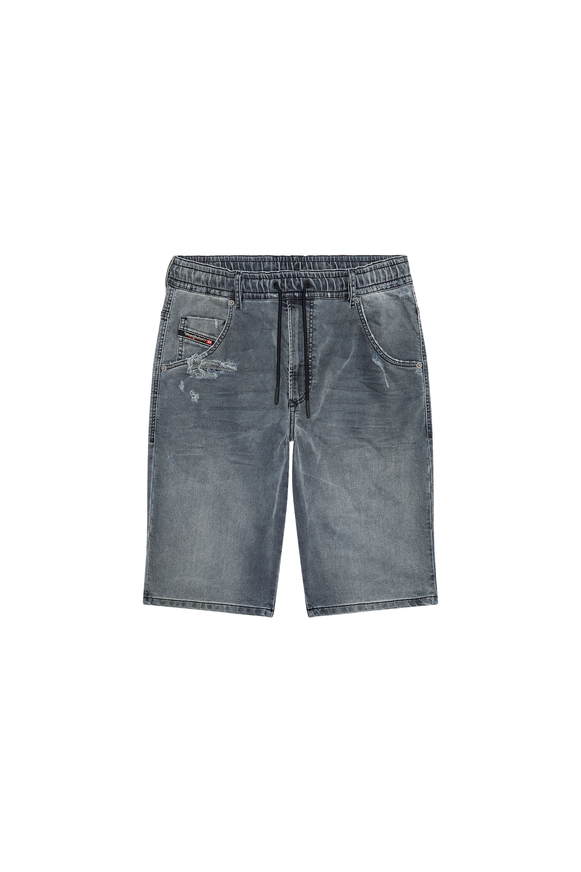 W40 ディーゼル KROOSHORT-NE DENIM SHORT JOG Men's five-pocket shorts | Dark Blue | Diesel