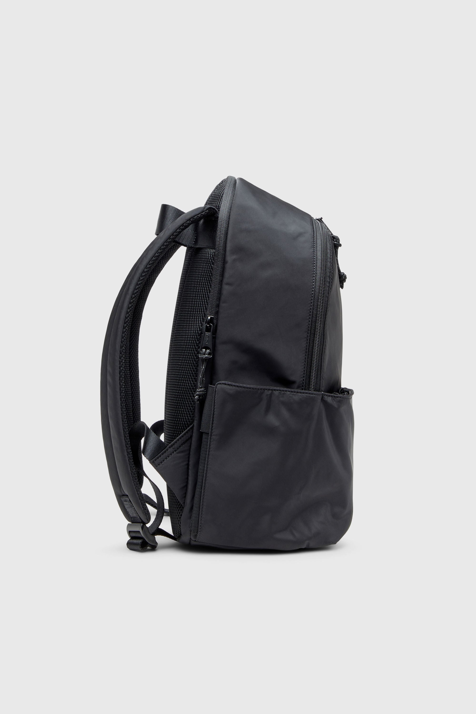 Diesel - D-PACK BACKPACK X, Man's D-Pack-Backpack in satin-touch fabric in Black - 5