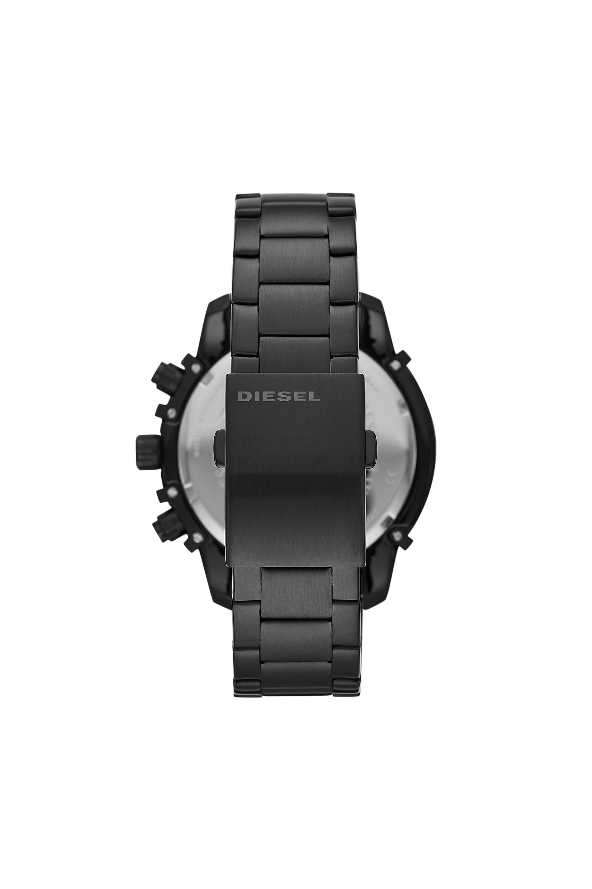 Diesel - DZ4529, Montre chronographe Griffed en acier inoxydable noir Homme in Noir - 2