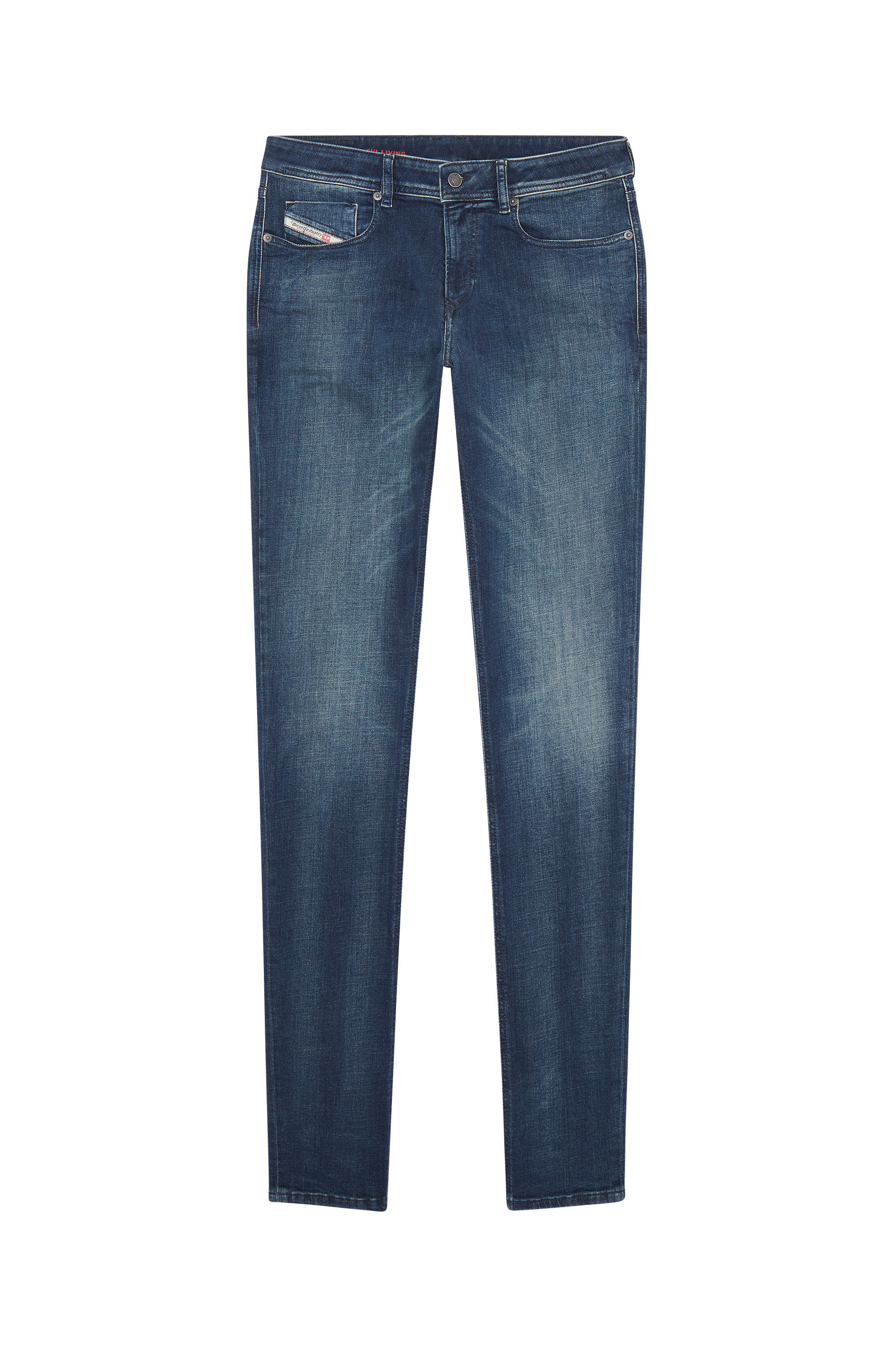 Diesel - Male's Skinny Jeans 1979 Sleenker 09F58, Dark Blue - 2