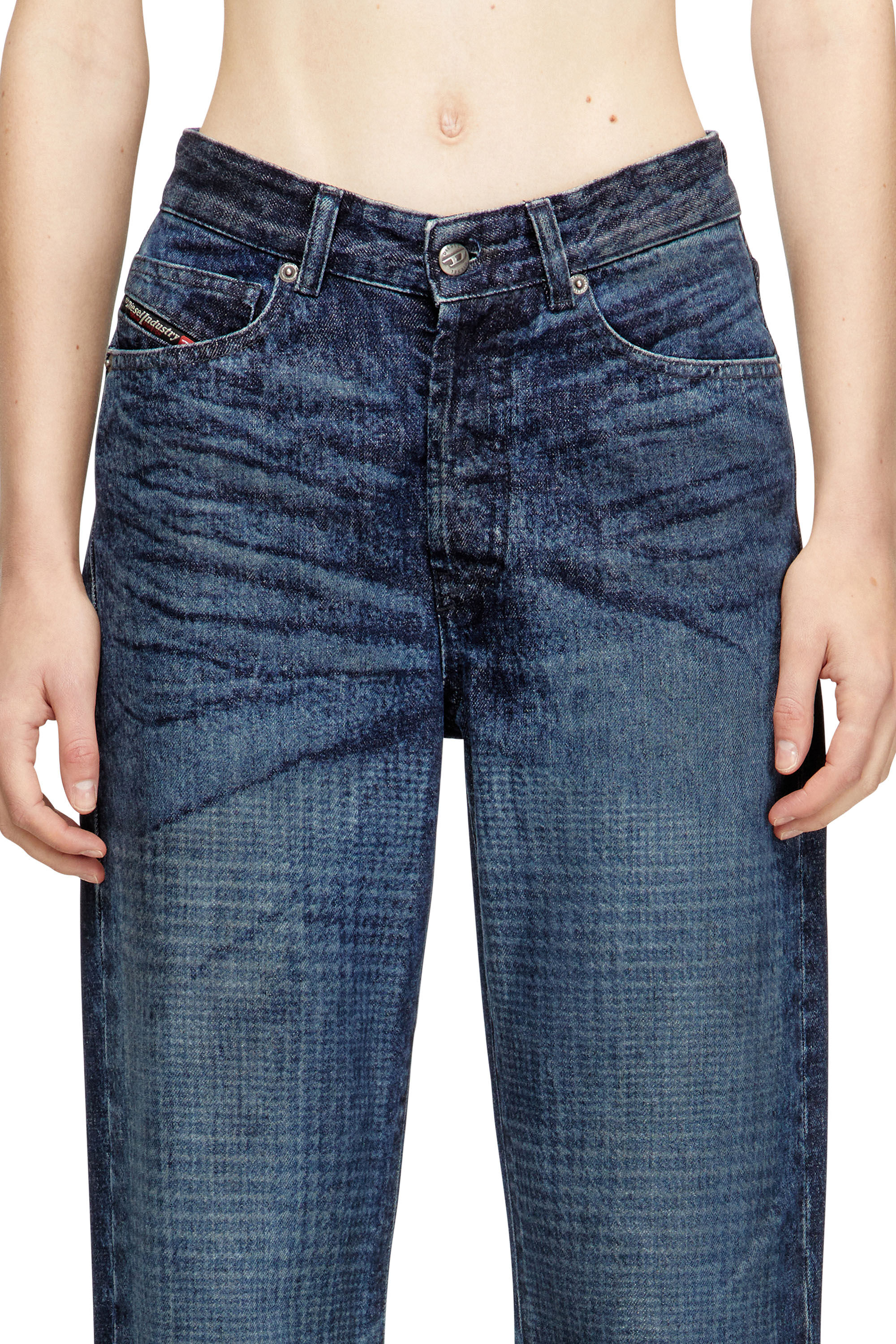 Women's Regular Jeans | High Waist 1971 D-Sent | Dark Blue | Diesel US