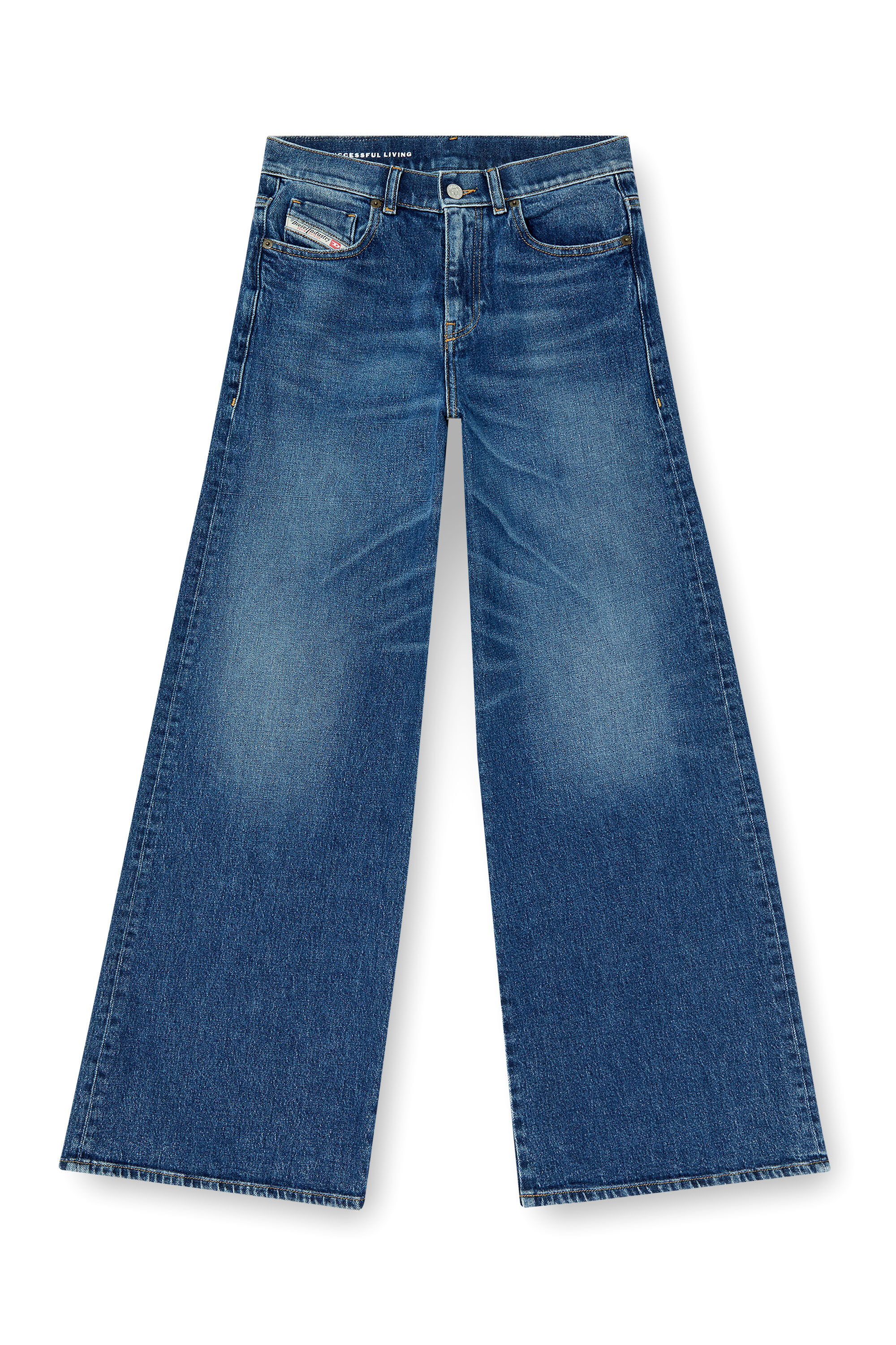 Women's Flare Jeans | Medium blue | Diesel 1978 D-Akemi
