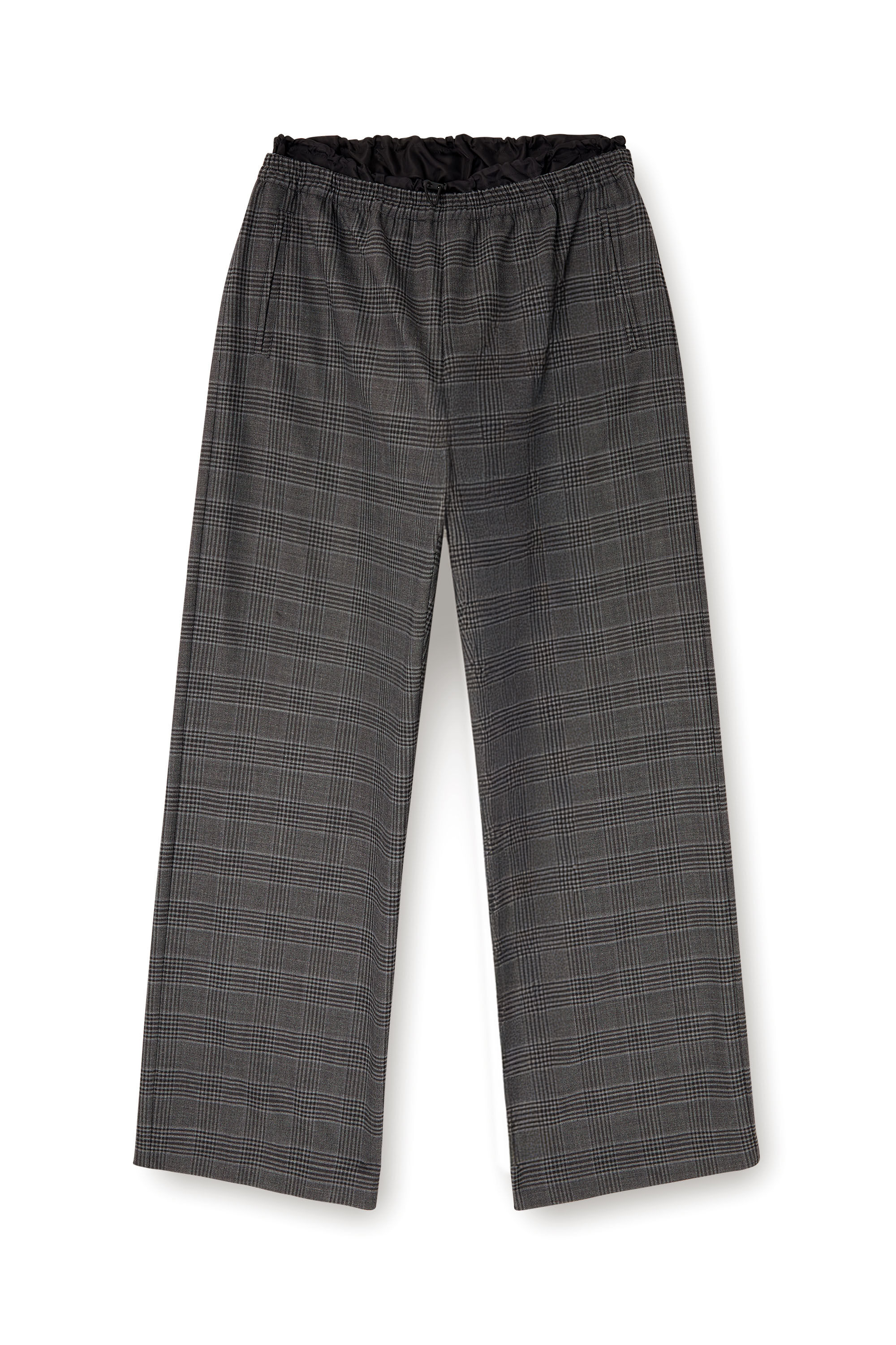 Diesel - P-YRITE, Female's Wool pants with welt pockets in Black - 2