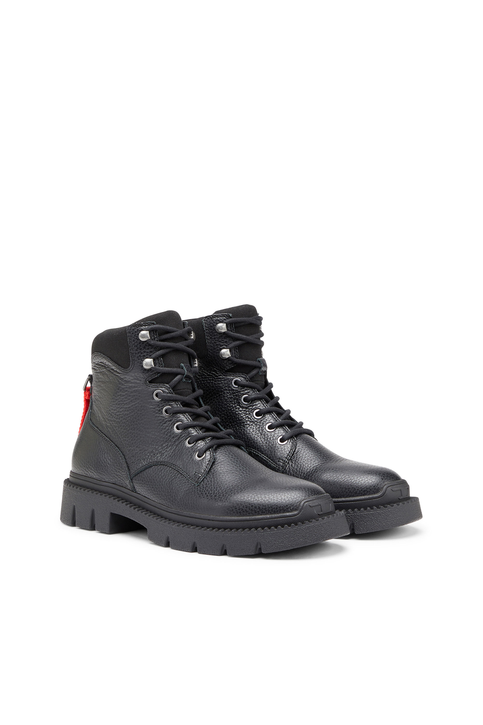 Men's D-Troit BT - Lace-up boots with Diesel tape tag