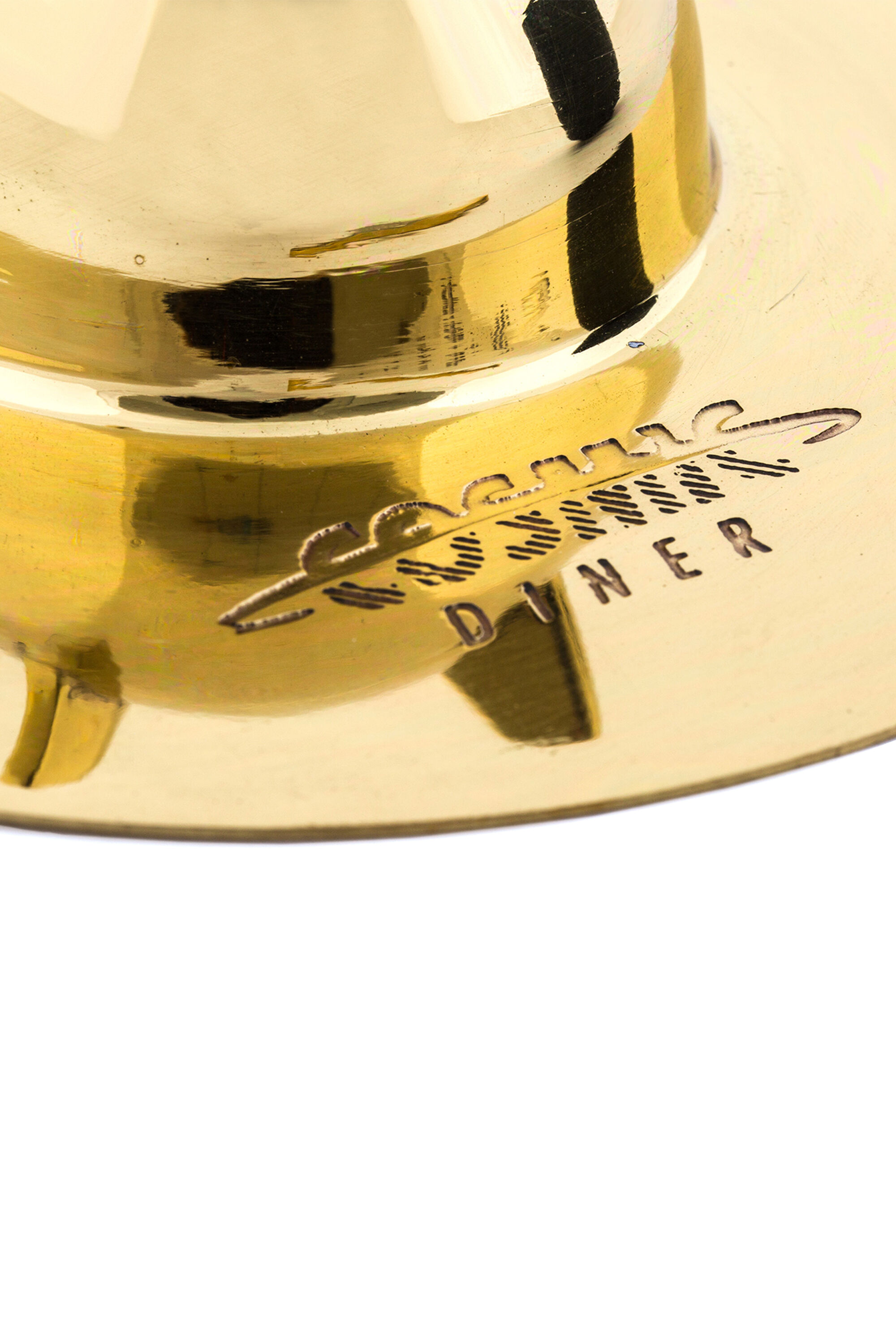 Diesel - 10873 COSMIC DINER, Set de caf&eacute; de cer&aacute;mica negra y lat&oacute;n Unisex in Dorado - 3