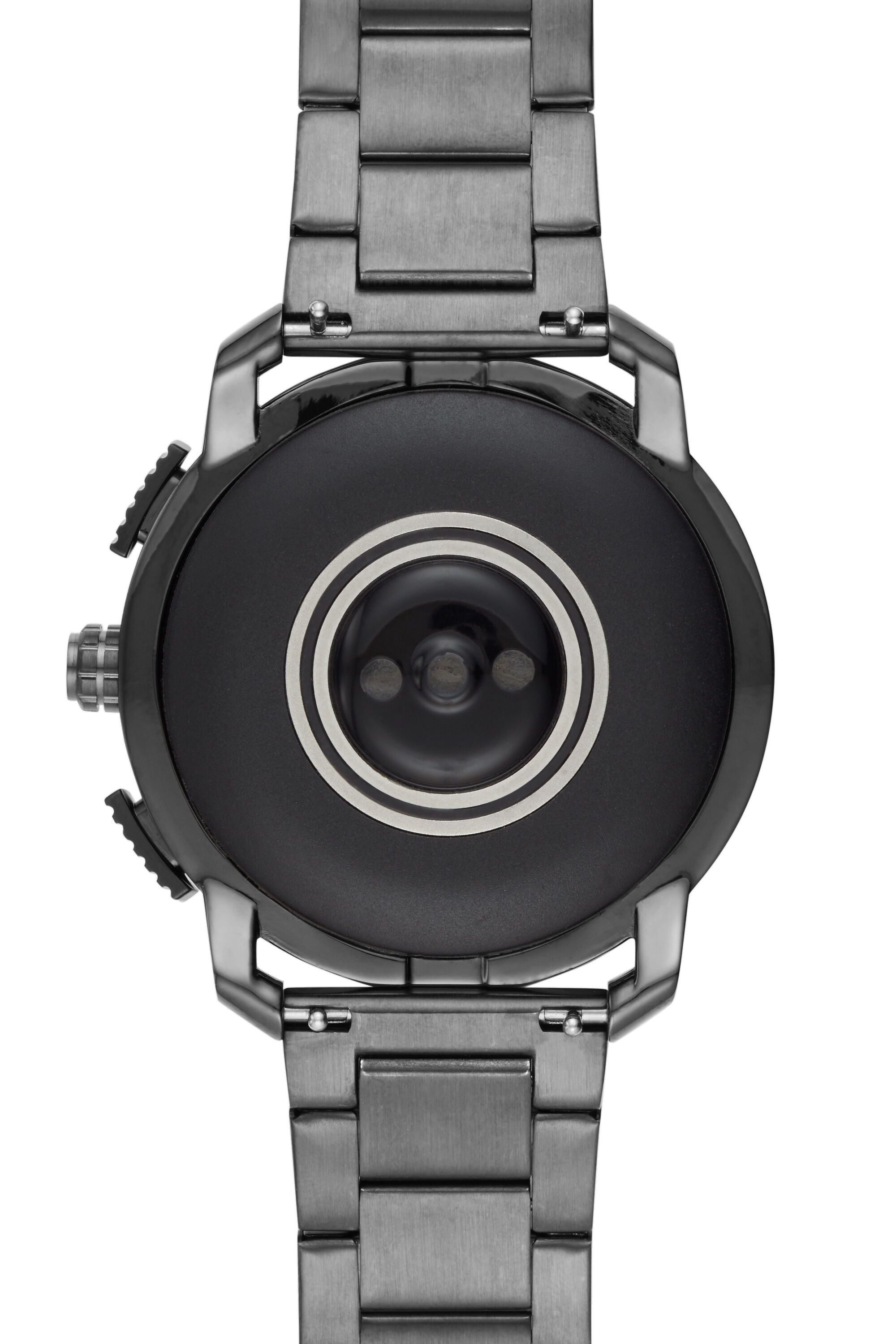 Diesel - DT2017, Montre connectée Axial en acier inoxydable gris plomb Homme in Gris - 4