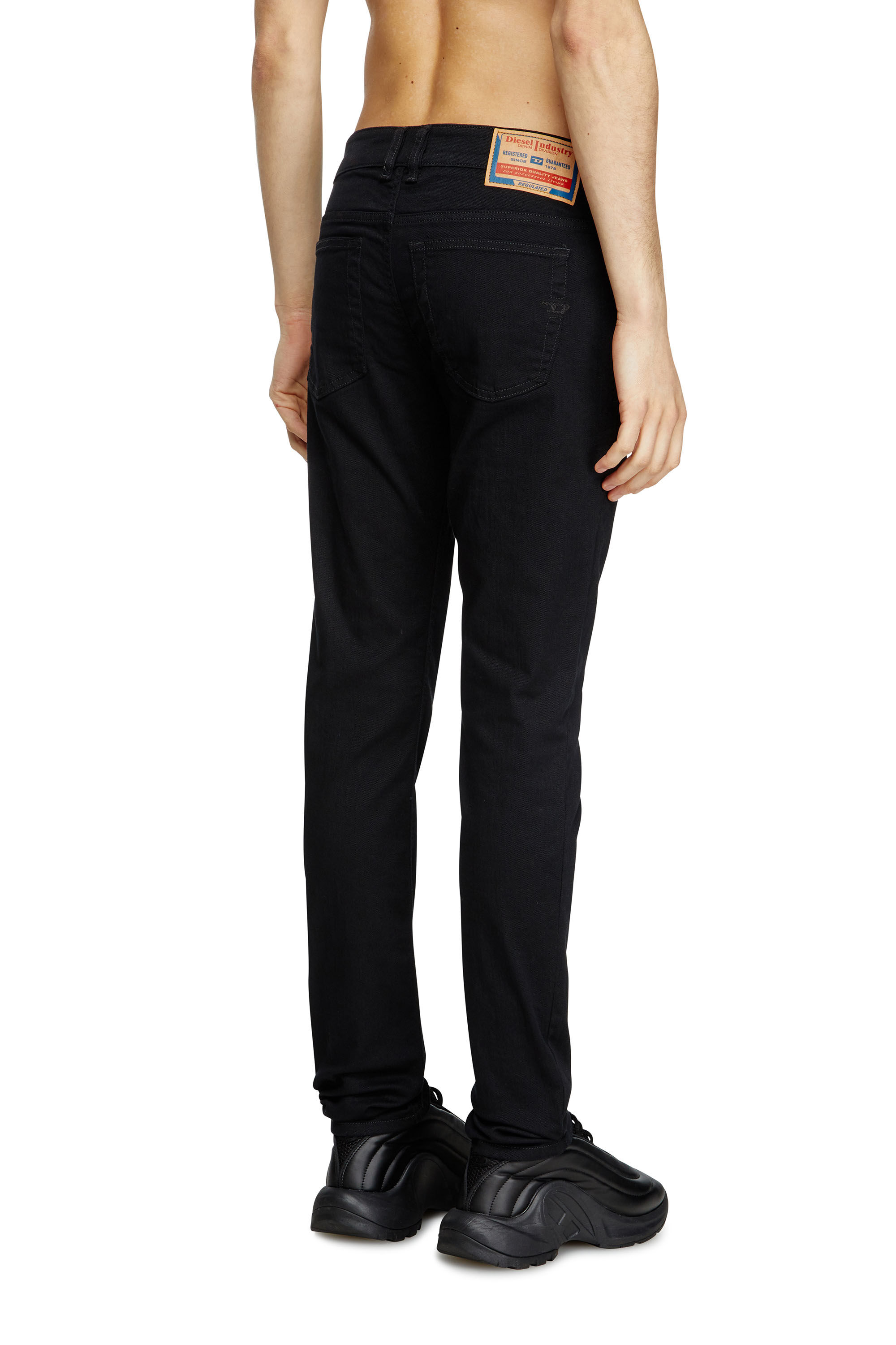1979 SLEENKER Man: Skinny Jeans low waist | Black/Dark grey