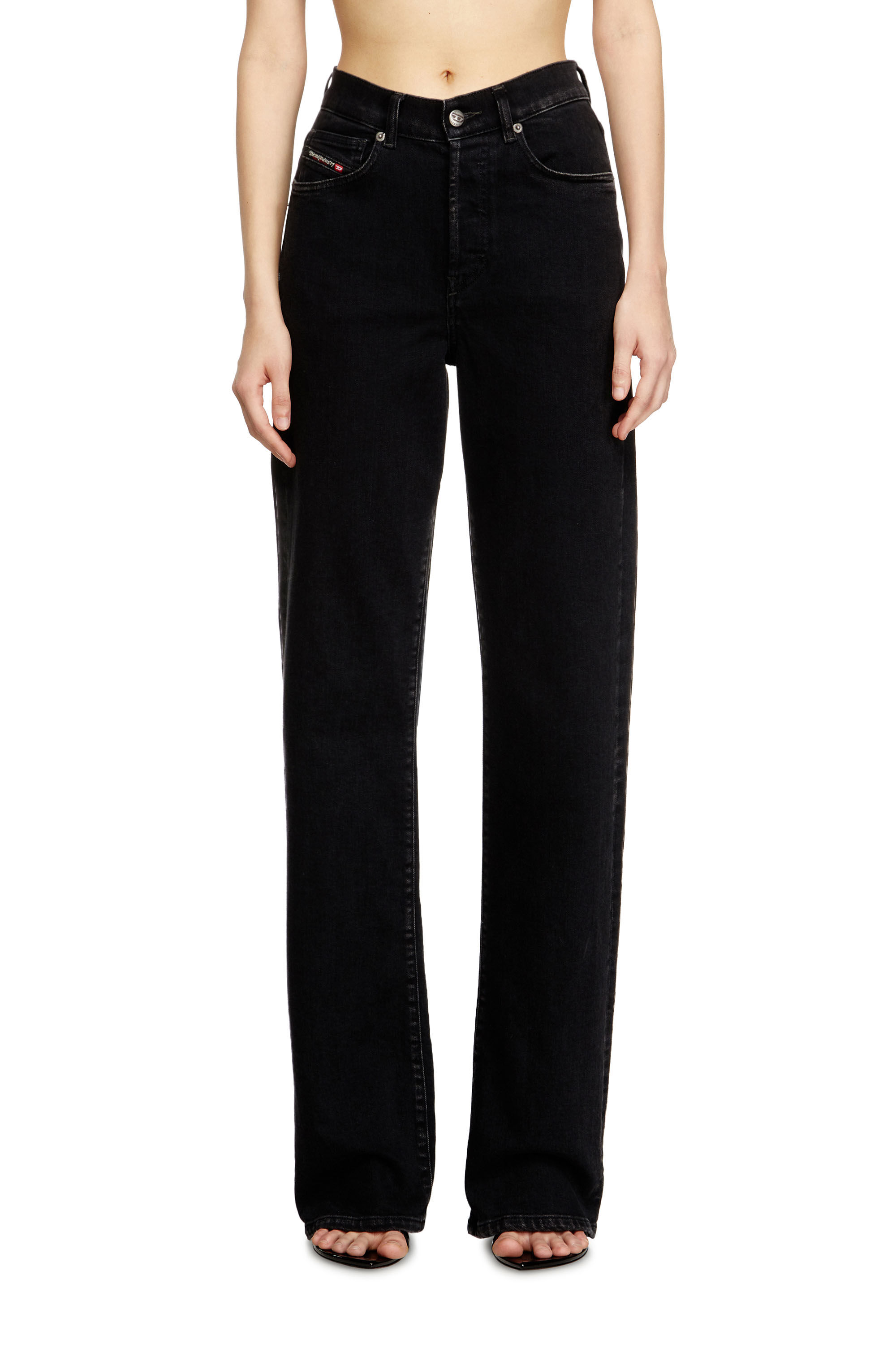 Women's Regular Jeans | High Waist 1971 D-Sent | Black/Dark grey