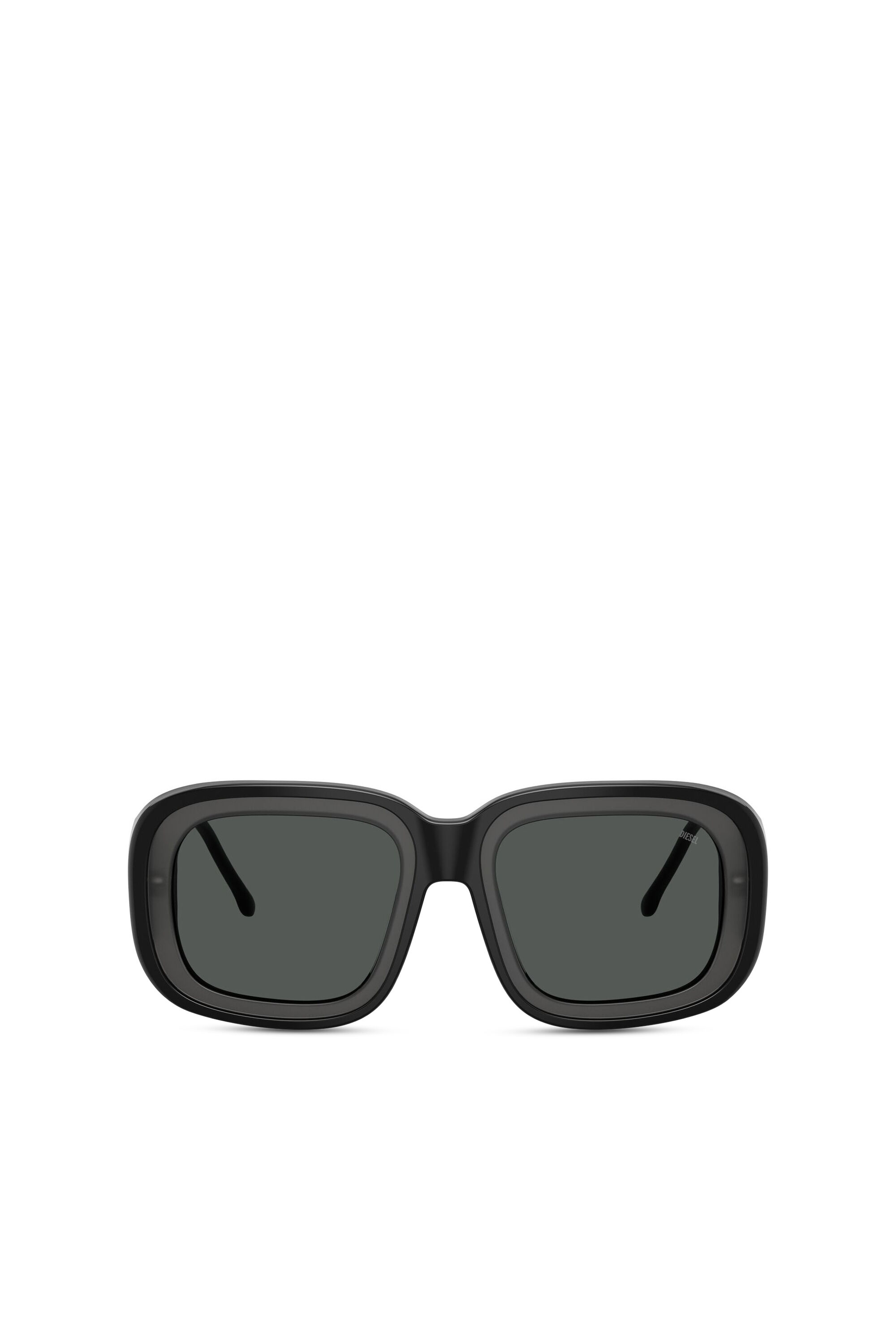 DIESEL Square Sunglasses 美品 箱、ケースあり 完売品 Women's Square sunglasses | Black | Diesel {{Country}}