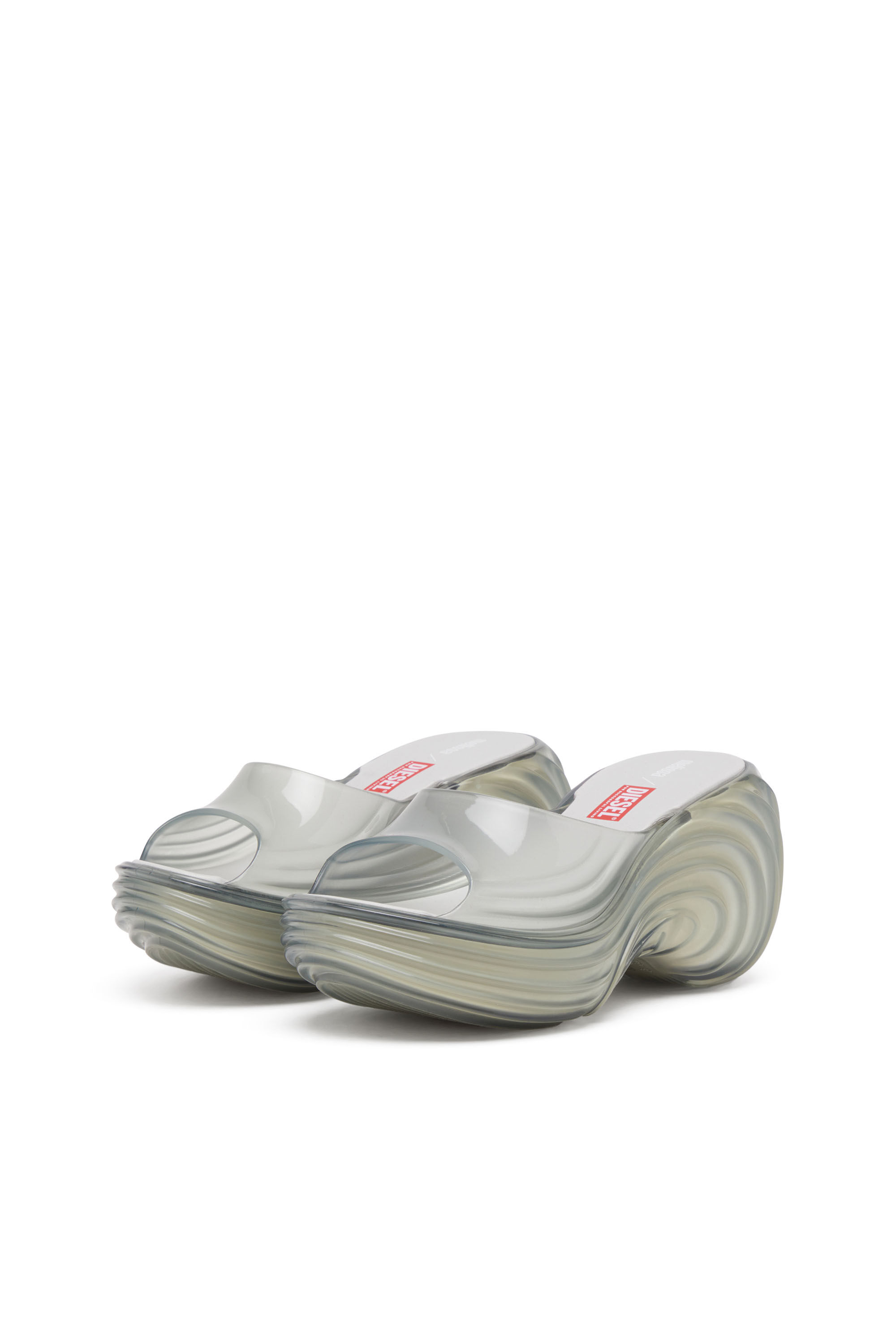 Melissa Quantum Platform DIESEL 36/35サイズ Women's Platform mule in Melflex® | Red | Diesel