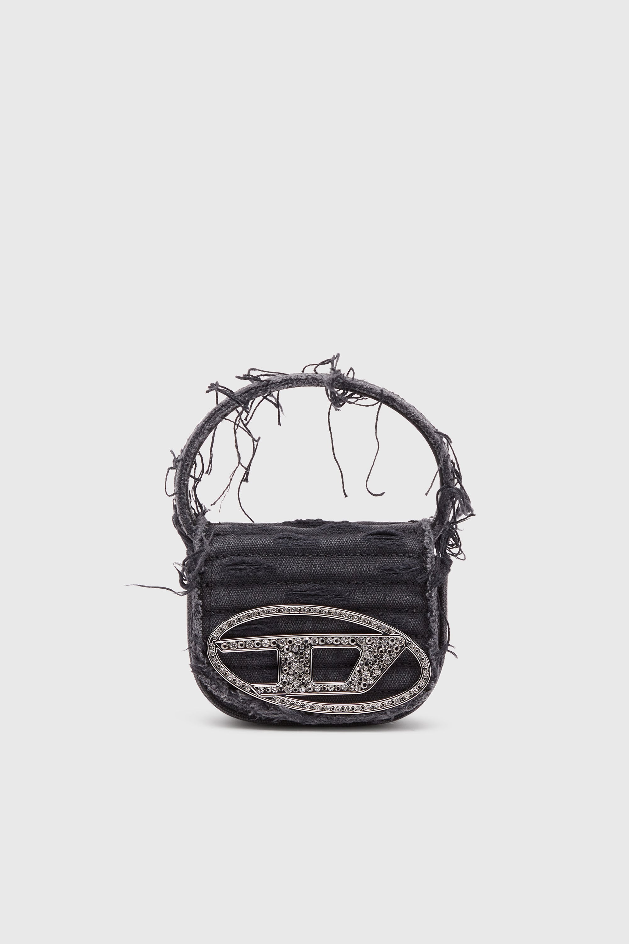 DIESEL 1DR ミニ ハンドバッグ Women's 1DR XS-Iconic mini bag in canvas and leather | Black