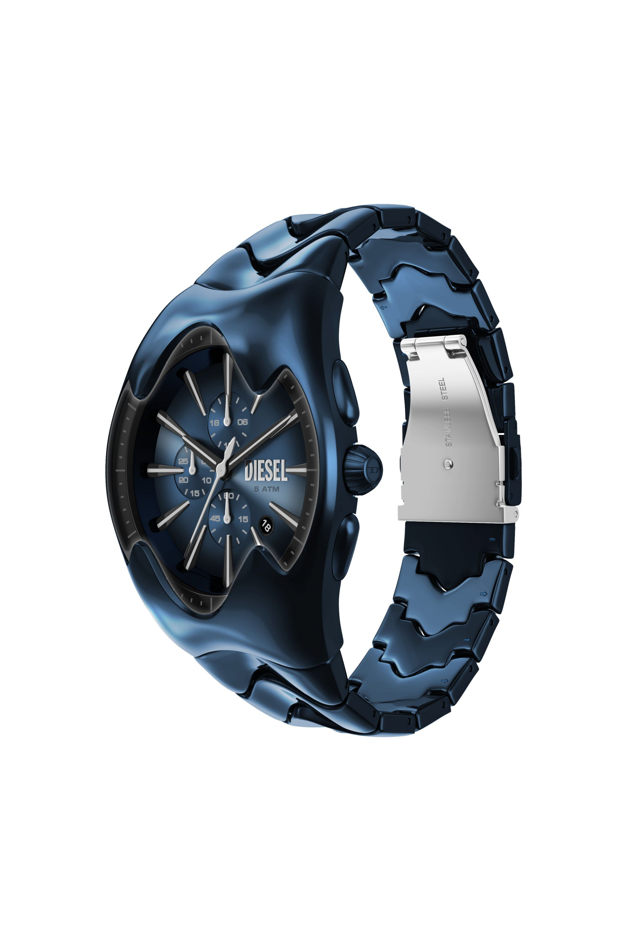 Men's Mercurial Chronograph Blue Stainless Steel Watch