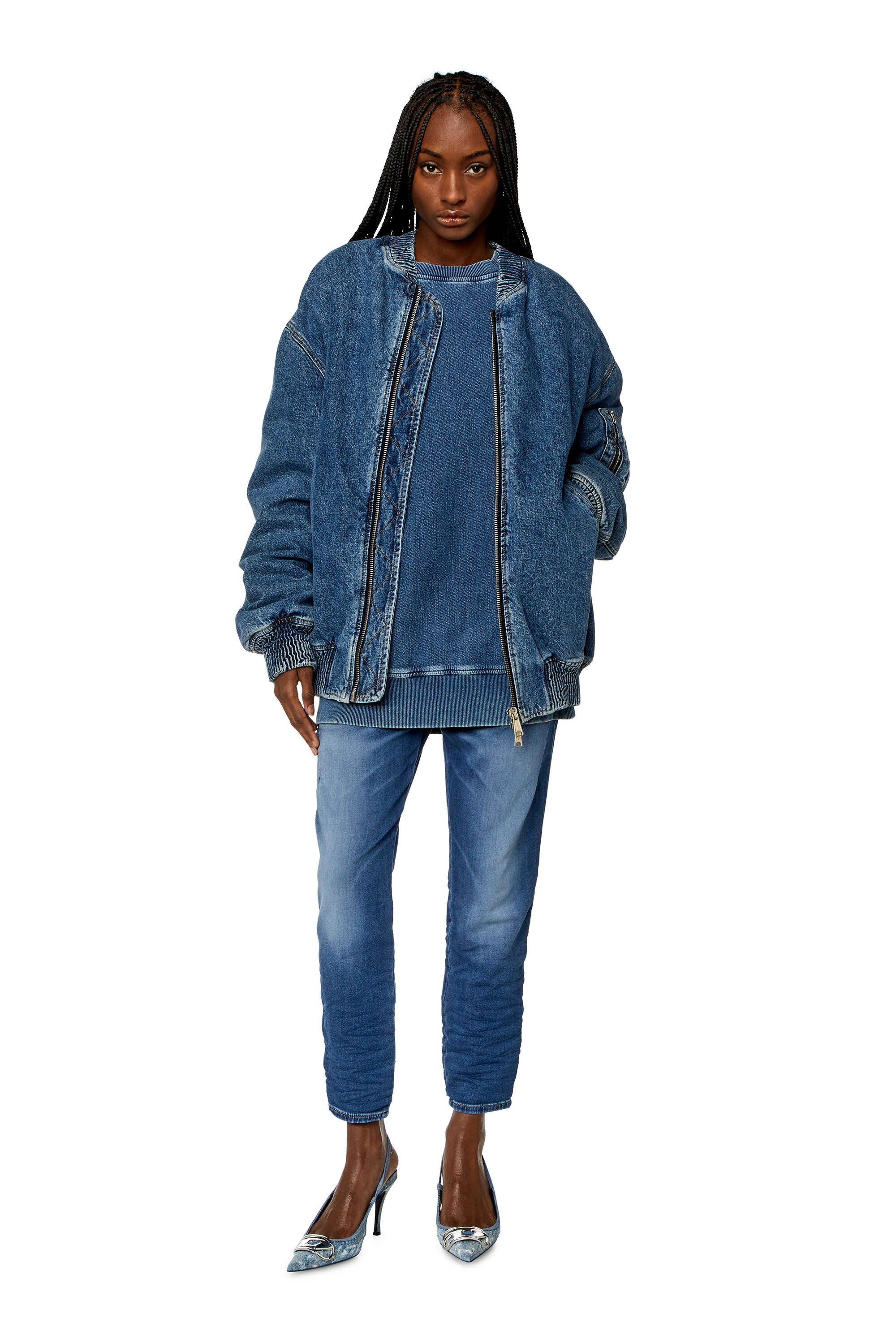 Women's Regular Jeans | Low 2041 D-Fayza Joggjeans® | Medium Blue