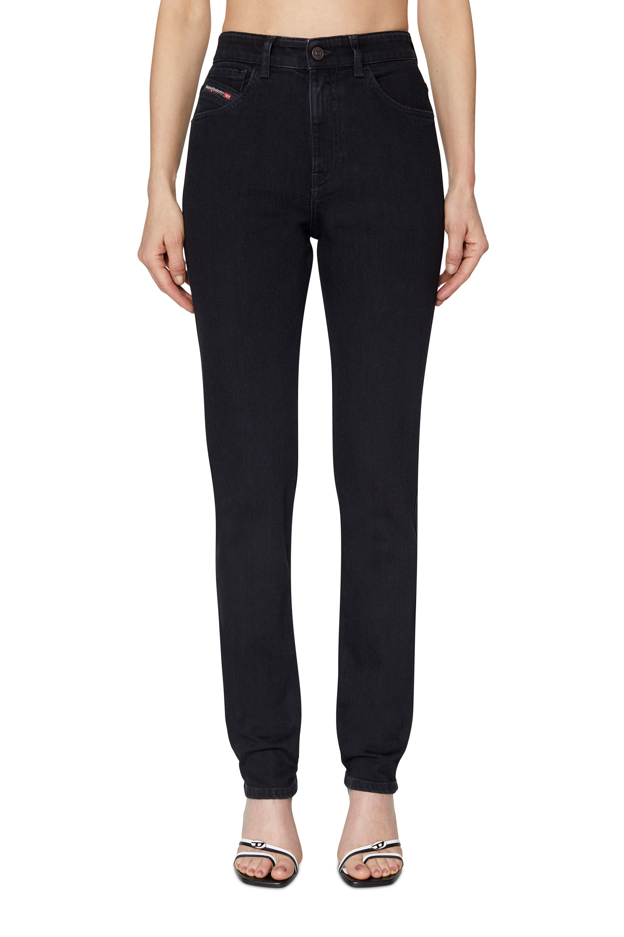 Diesel - Straight Jeans 1994 Z9C25, Female's Straight Jeans - 1994 in Black/Dark Grey - 3