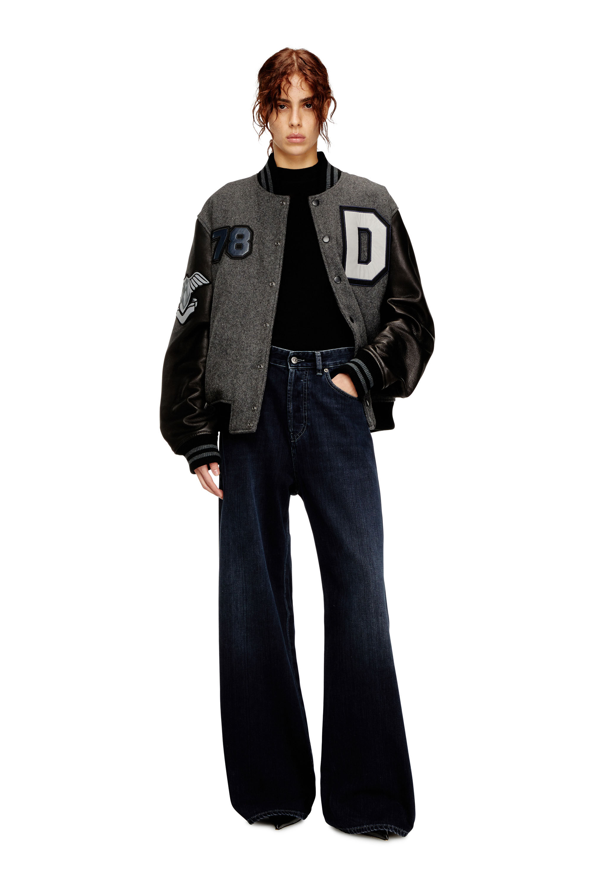 Women's Relaxed Jeans | Dark Blue | Diesel 1996 D-Sire