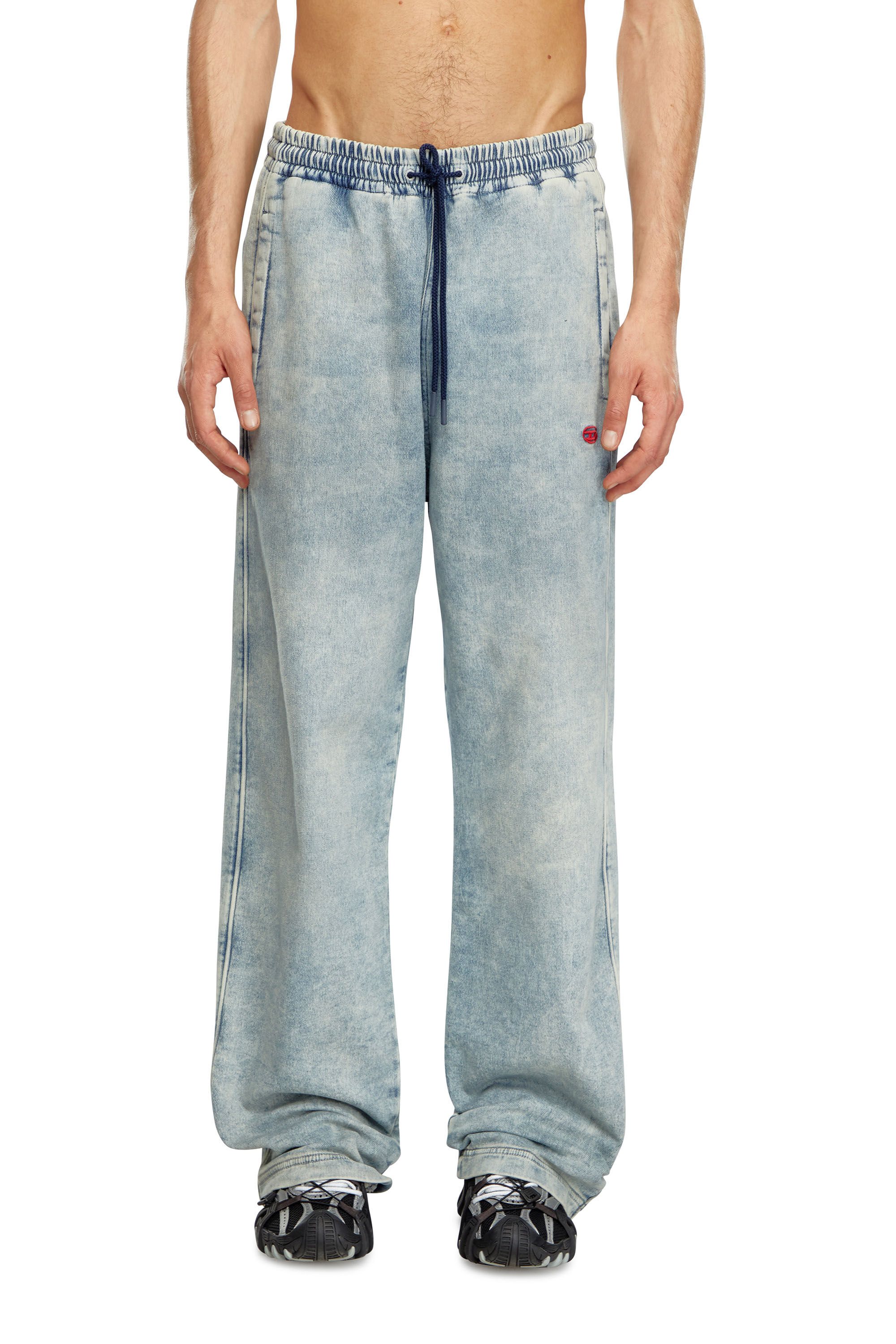 Diesel - Male's Relaxed D-Martyans Track Denim 068LU, Light Blue - 3