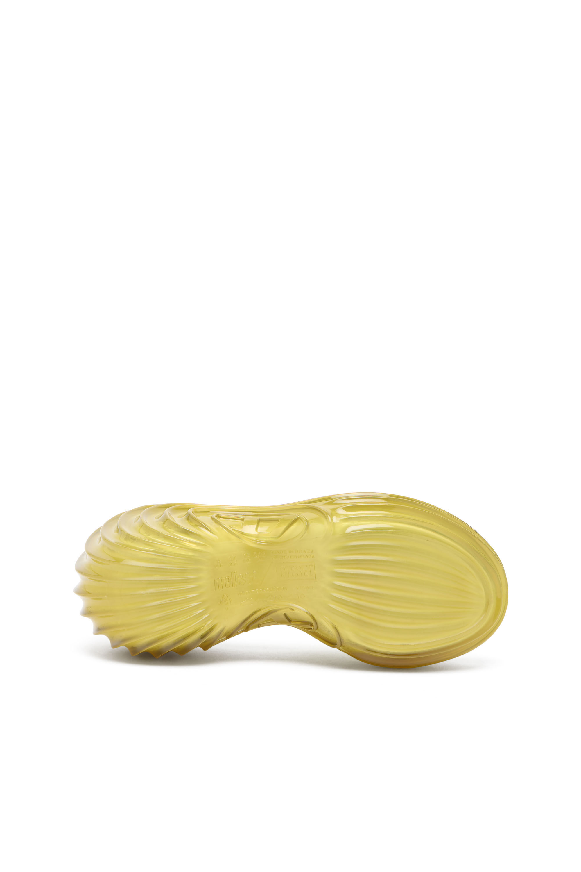 Women's Platform mule in Melflex® | Yellow | Diesel
