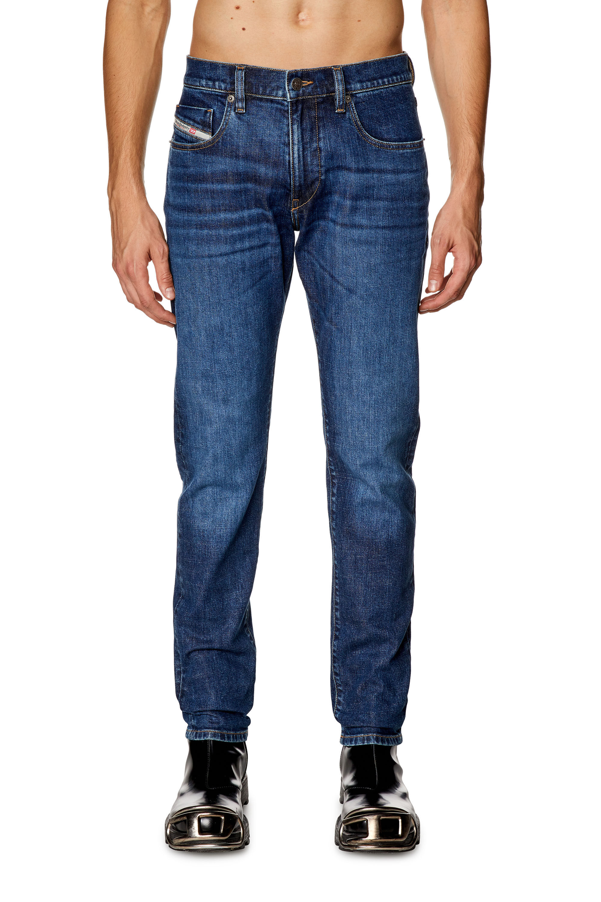 Men's Slim Jeans | Mid 2019 D-StruktDark Blue | Diesel US