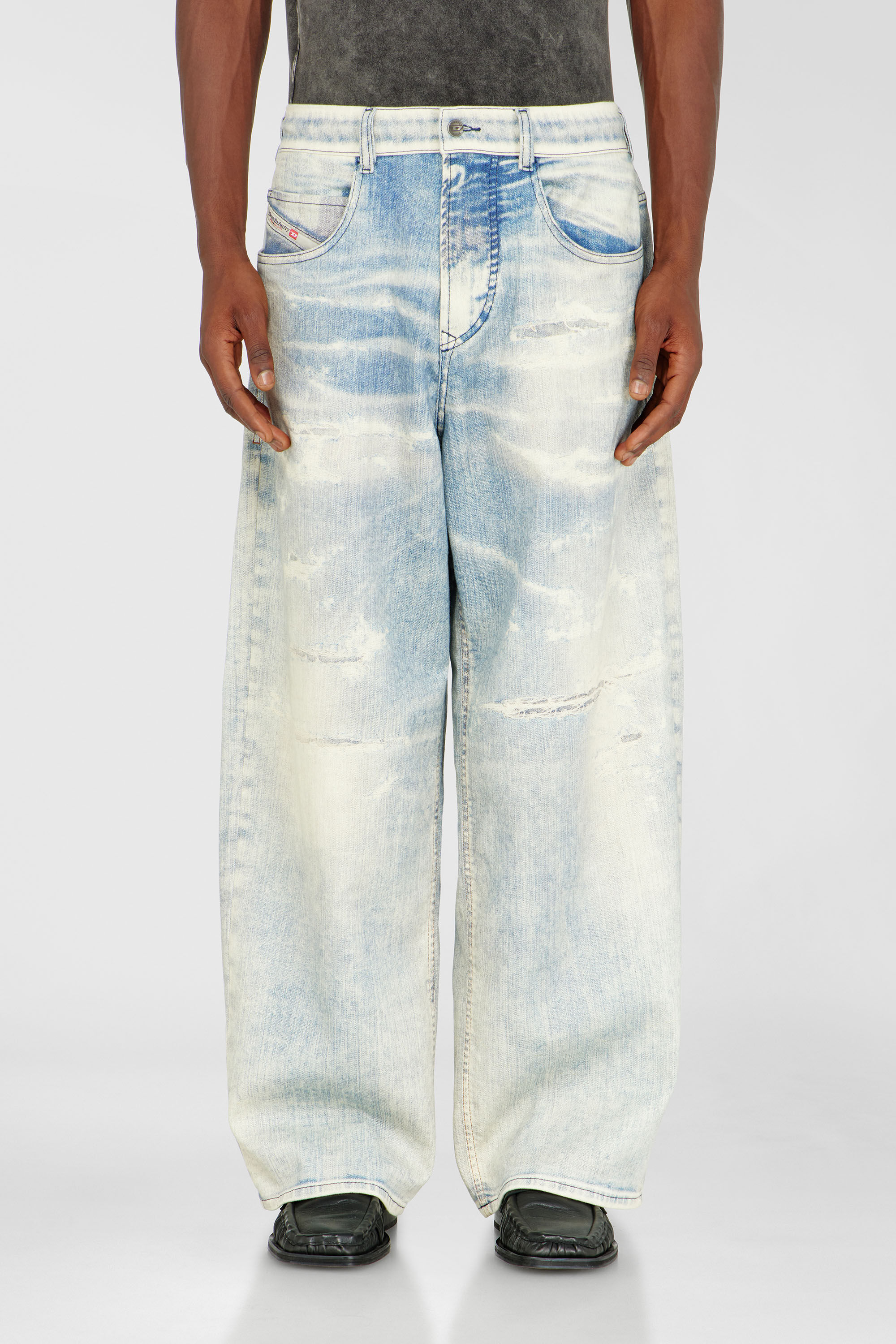 Women's Relaxed Jeans | Regular Waist 2097 D-Enim-M Joggjeans