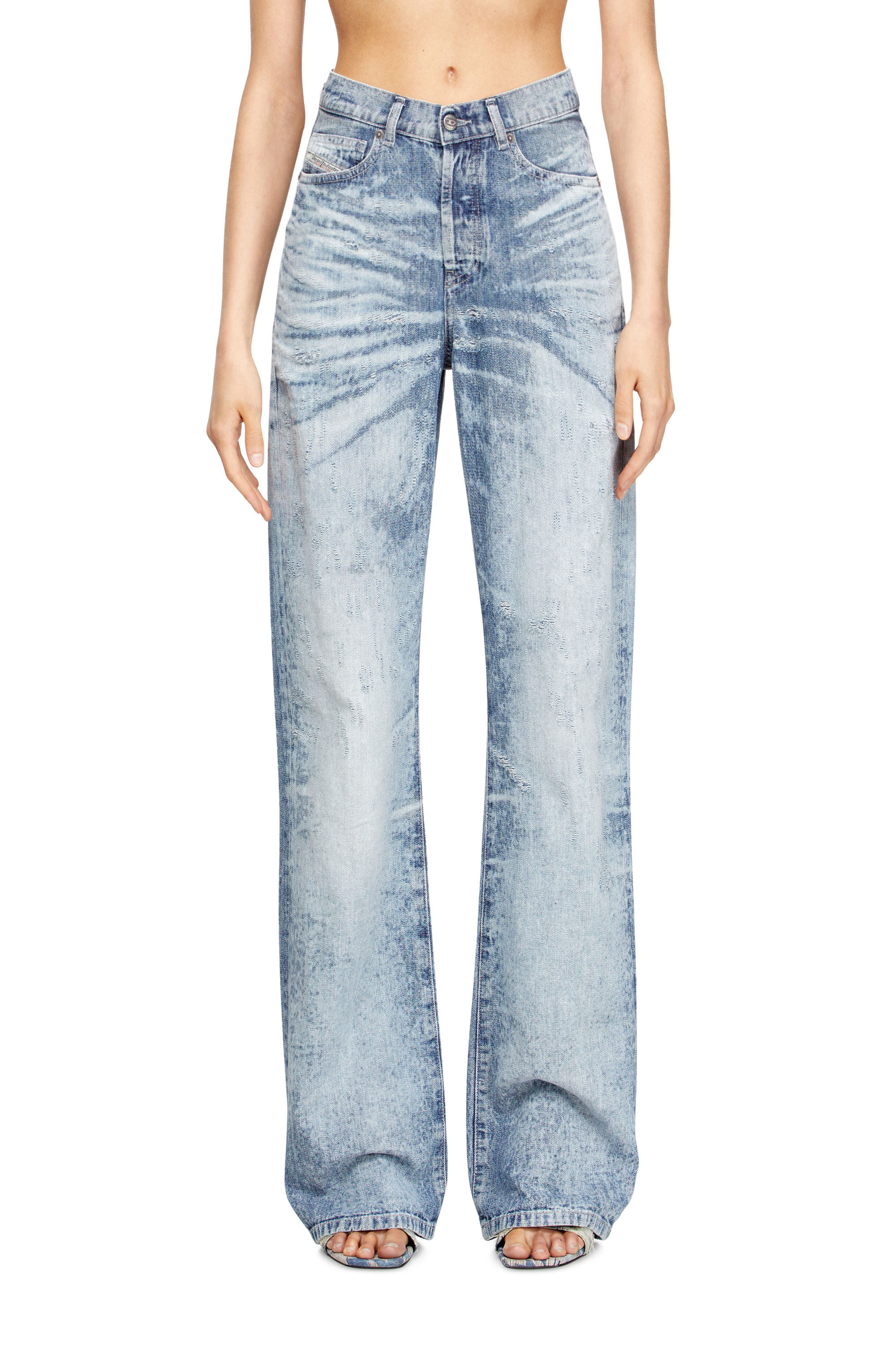 Women's Regular Jeans | Light Blue | Diesel 1971 D-Sent