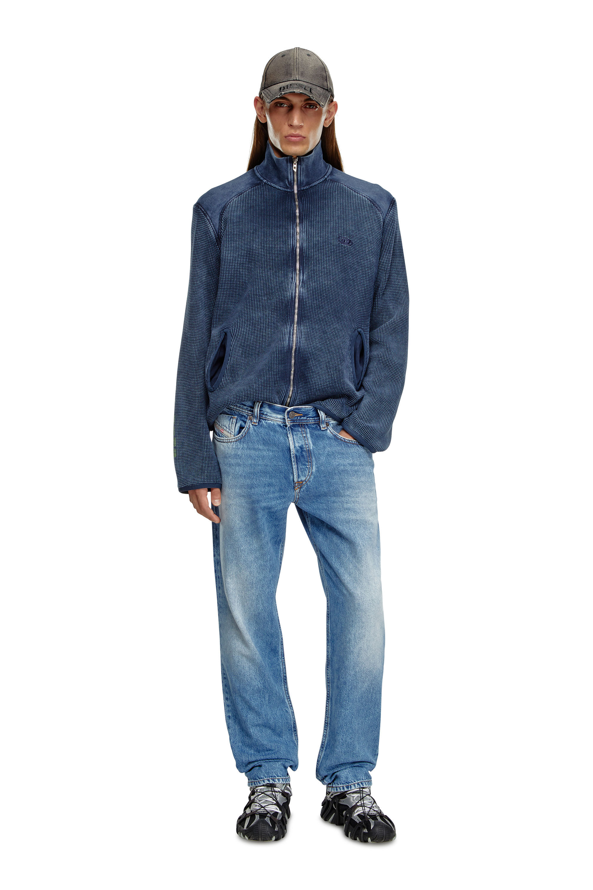 Diesel - Regular Jeans 2023 D-Finitive 09H95 Homme, Bleu moyen - Image 1