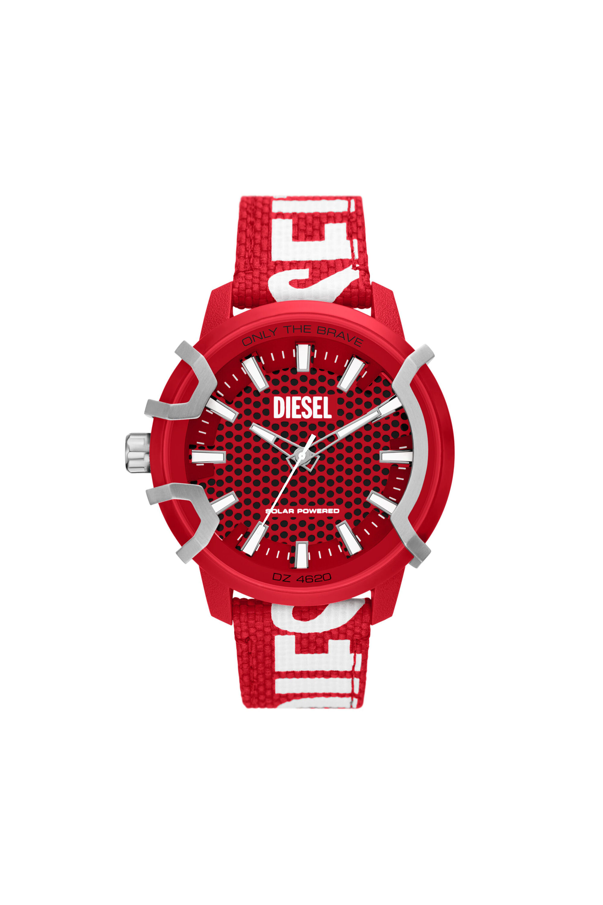 Diesel - DZ4620, Male's Griffed Solar Red watch in Red/White - 1