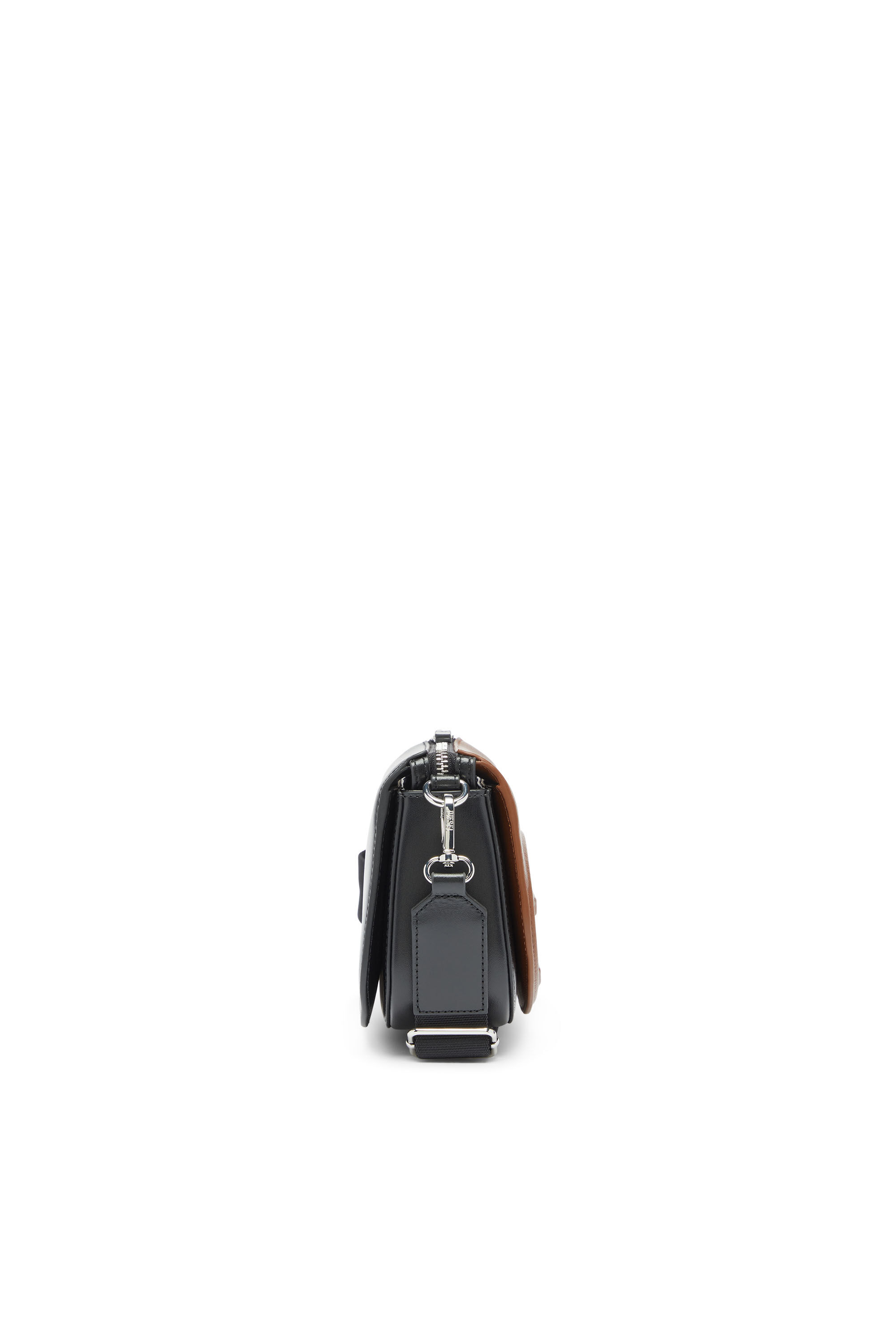 Diesel - 1DR CAMERA BAG, Unisex's 1DR-Bicolour leather crossbody bag in Brown - 4