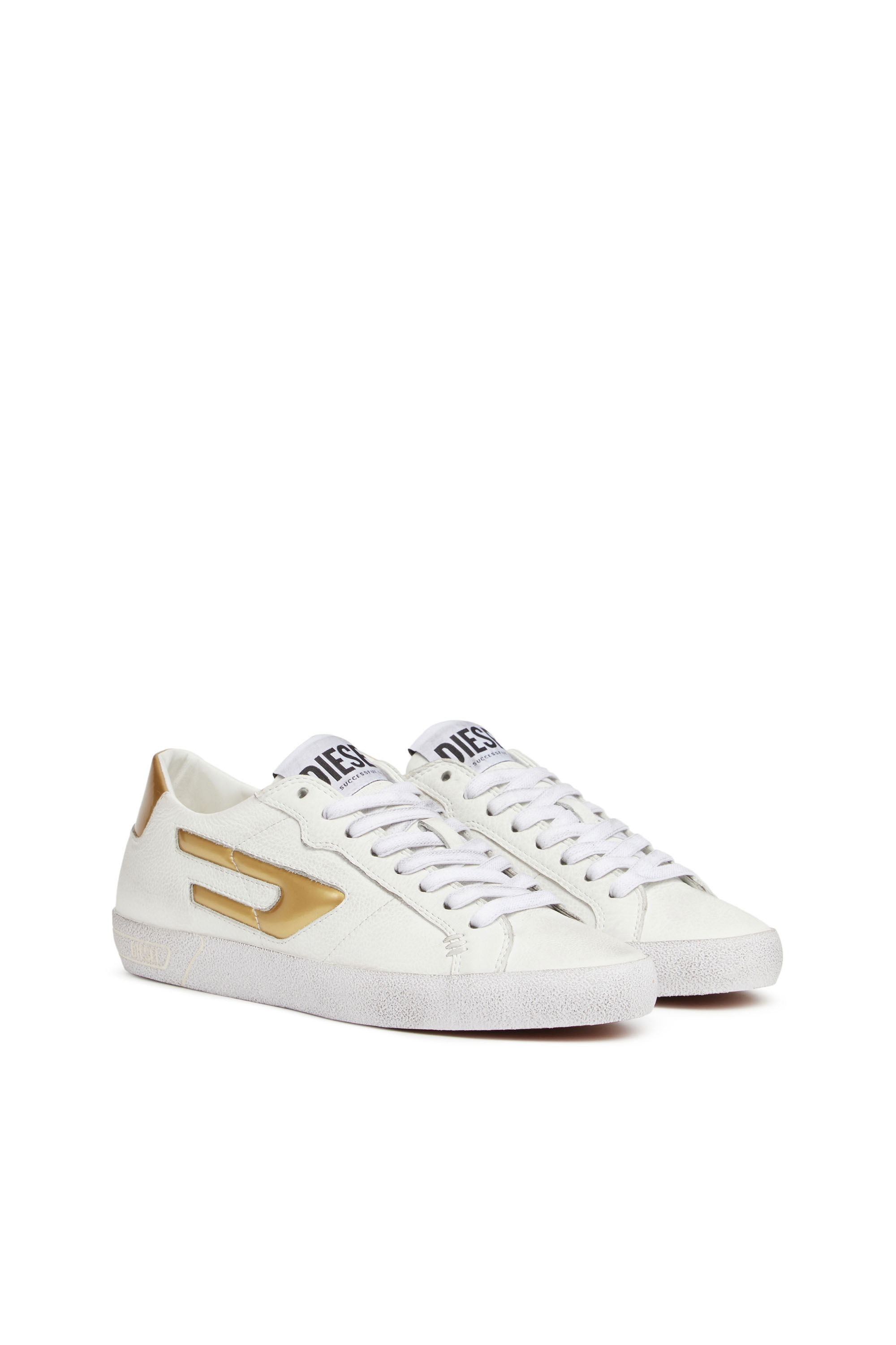 Diesel - S-LEROJI LOW W, S-Leroji Low W - Sneakers basses avec logo D métallisé Femme in Polychrome - 2