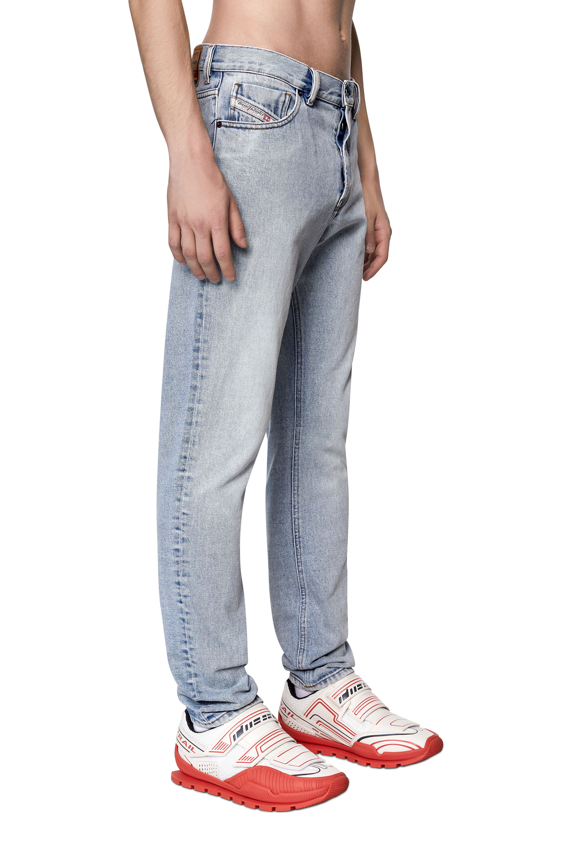Diesel - Straight Jeans 1995 D-Sark 09C14, Straight Jeans - 1995 D-Sark Homme in Bleu - 5