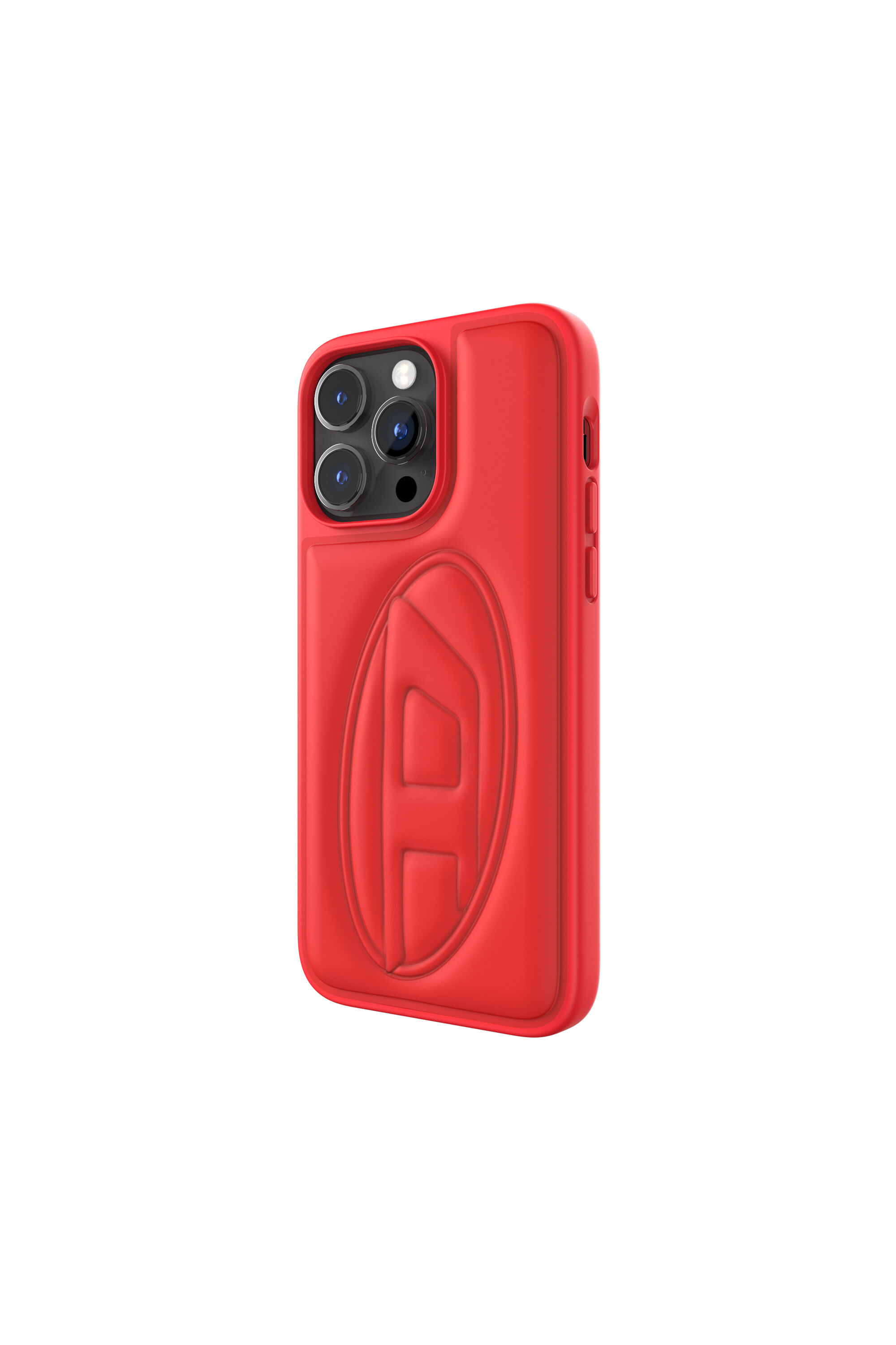 Diesel - 50267 MOULDED CASE, Coque moulée oval D pur iPhone 14 Pro Max Mixte in Rouge - 4
