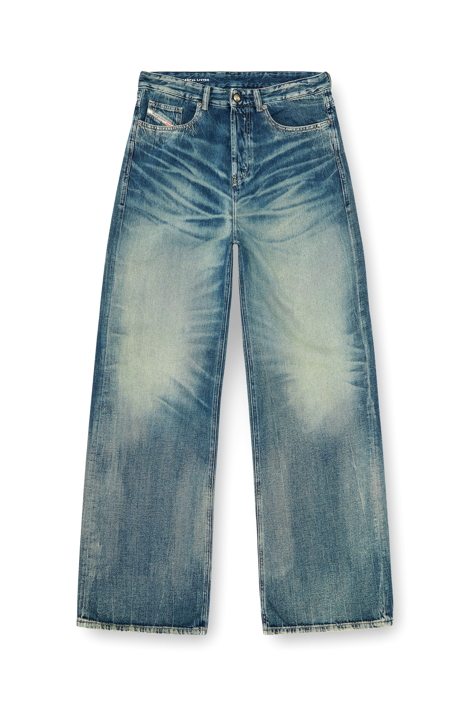 Diesel - Male's Relaxed Jeans D-Rise 09P55, Dark Blue - 6