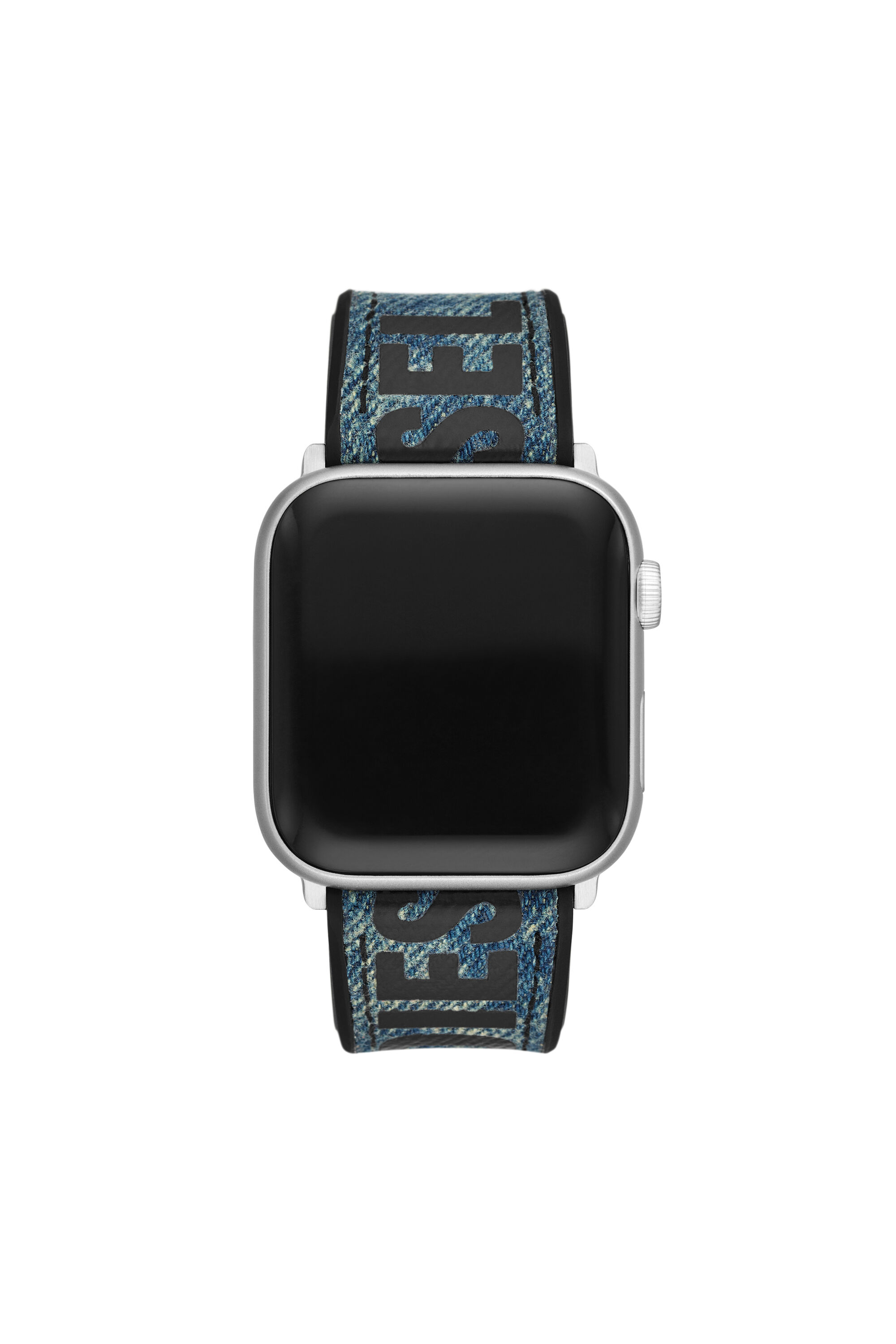 Diesel - DSS0016, Bracelet en cuir pour Apple Watch®, 42mm, 44mm, 45mm Mixte in Bleu - 3