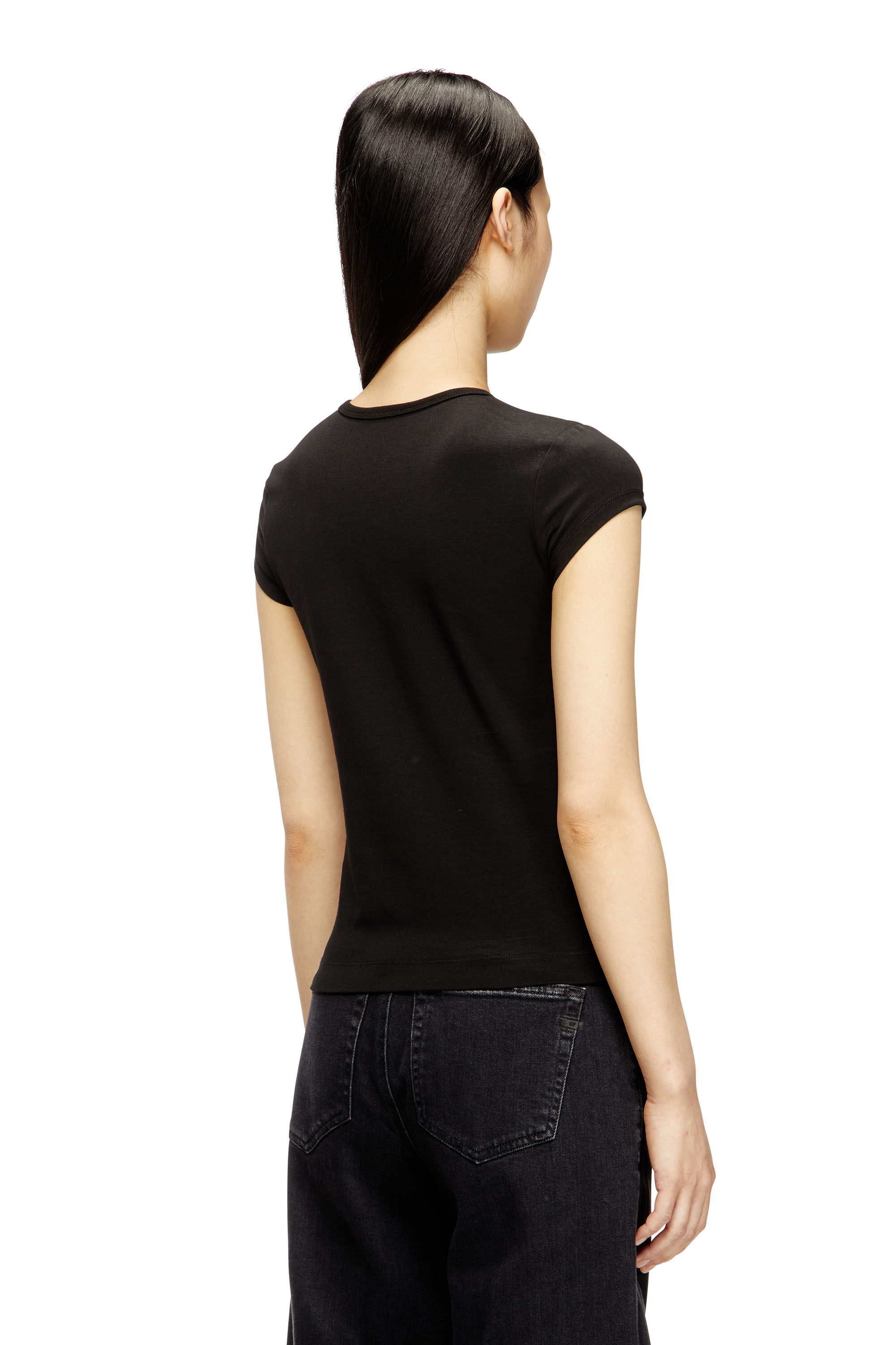Chest Cutout Top with Oval D Logo | Diesel® US