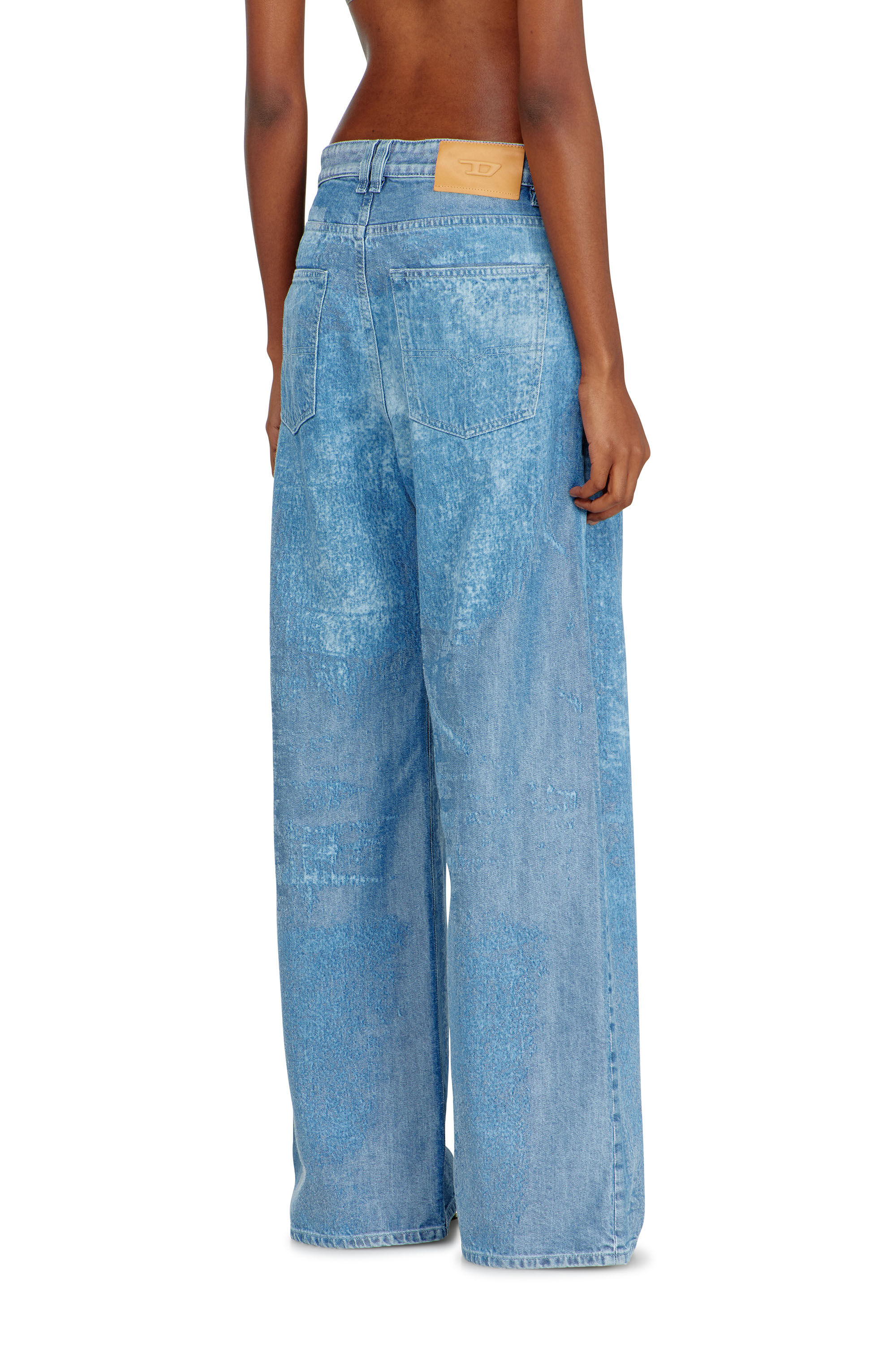 Diesel - Female's Relaxed Jeans 1996 D-Sire 09P23, Light Blue - 4