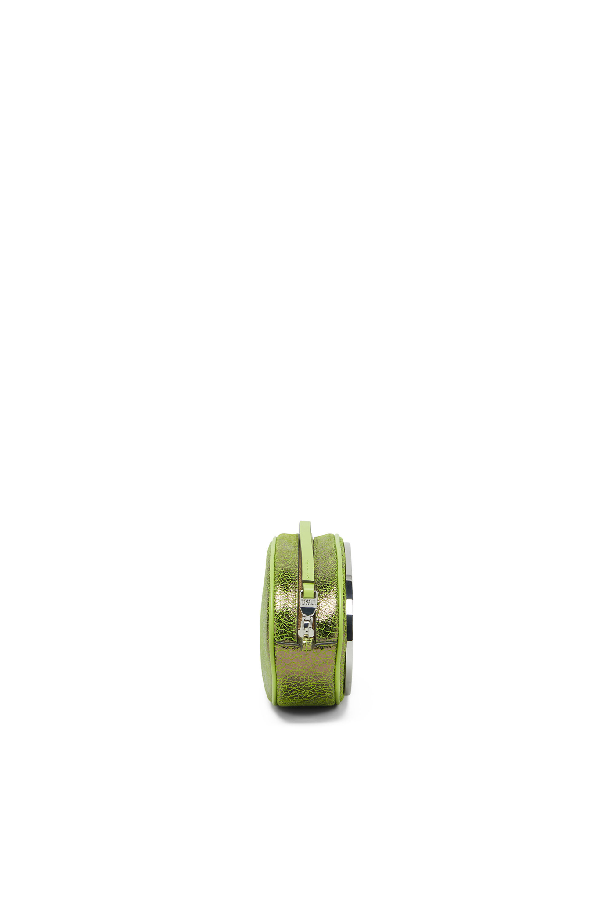 Diesel - 1DR-POUCH, 1DR-Pouch - Sac à bandoulière en cuir craquelé Femme in Vert - 4